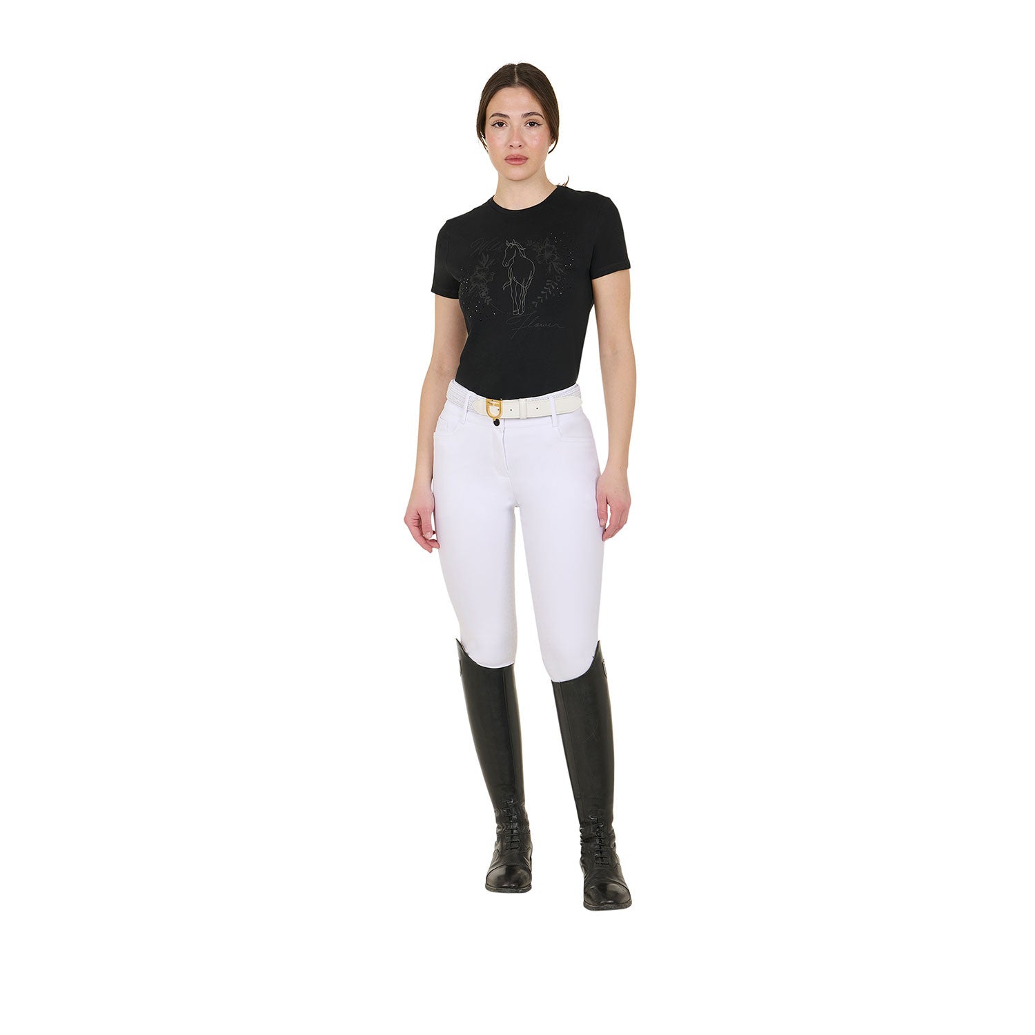 Women's Wild Flower cotton T-shirt