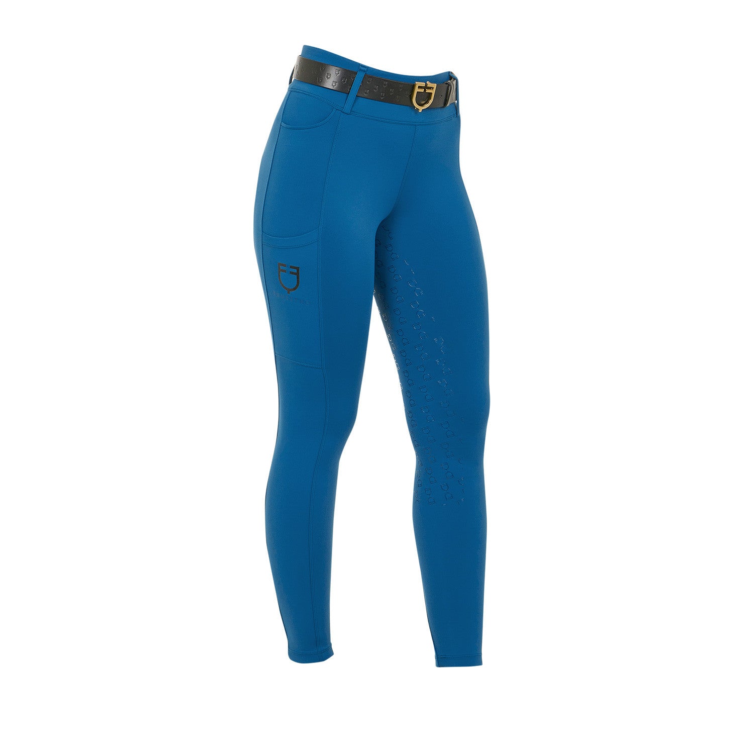 Equestro Women's high-waisted leggings with belt loops