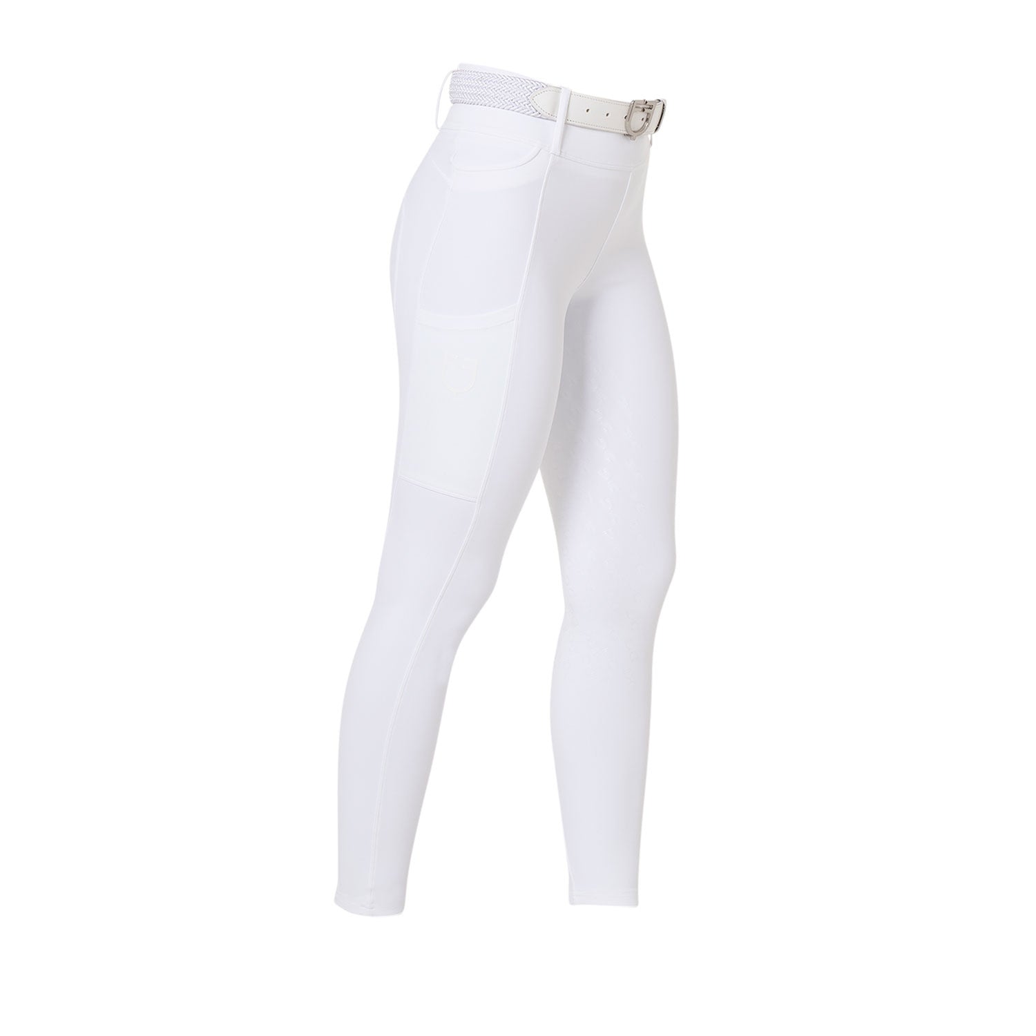 Equestro Women's high-waisted leggings with belt loops