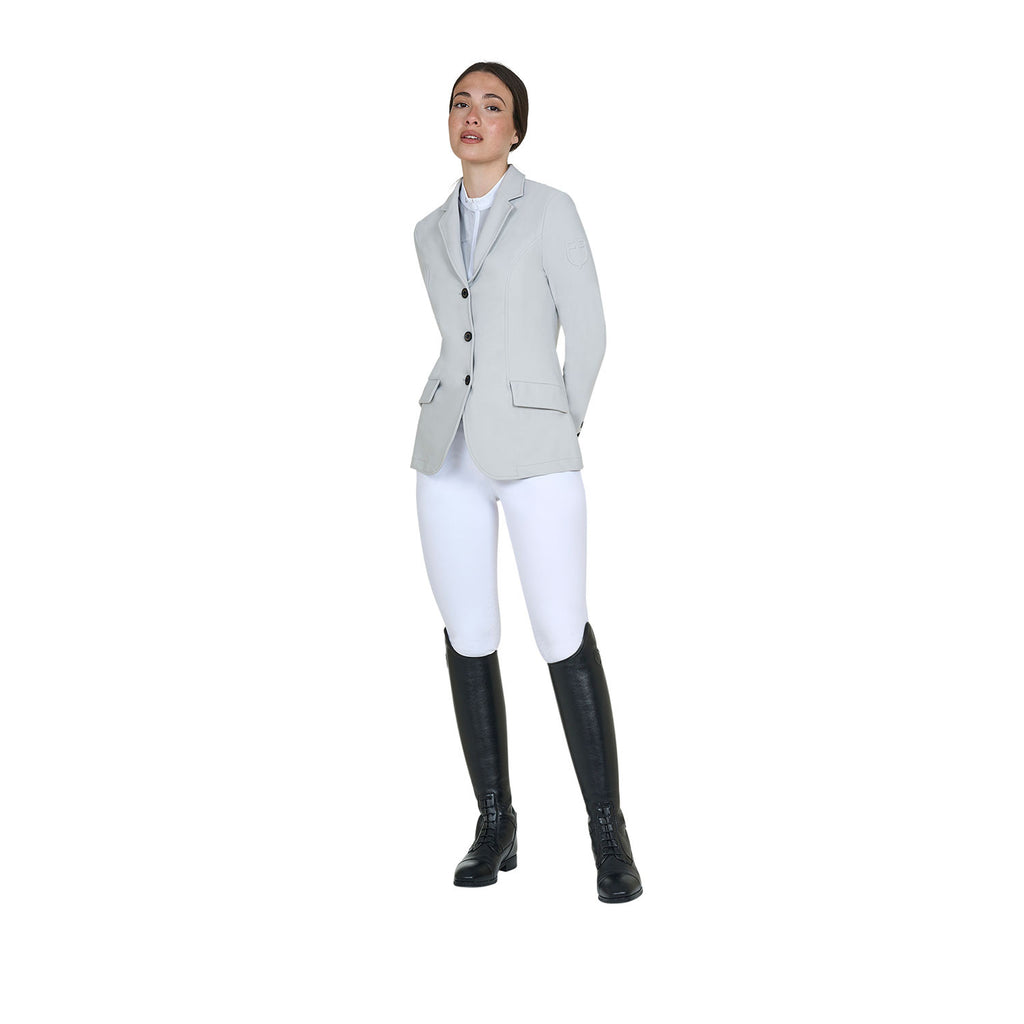 Women's competition jacket with embossed logo