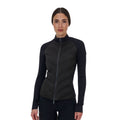 WOMEN'S RIDERTECHNOLOGY FULL ZIP HIBRYD NYLON+KNIT QUILTED JACKET