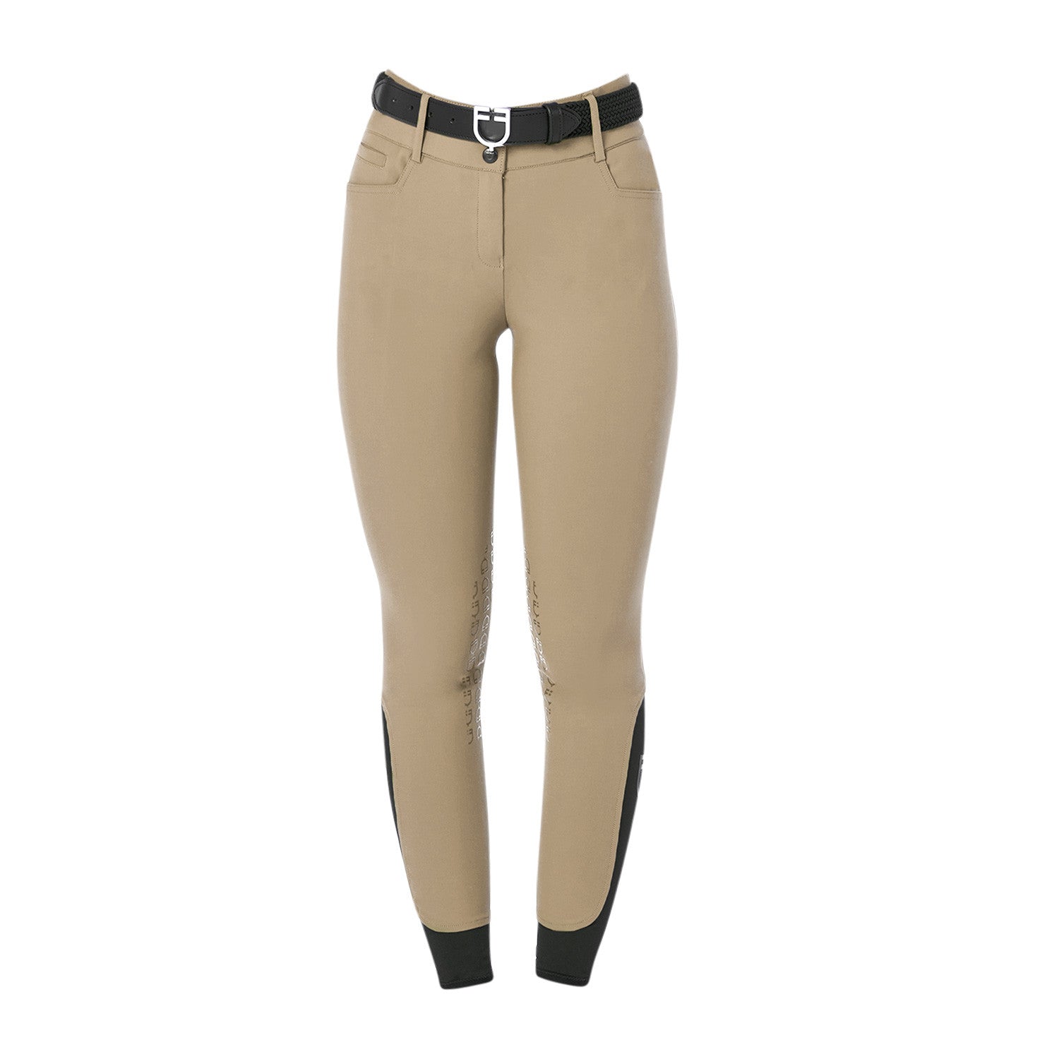 Equestro Women's high-waisted knee grip breeches