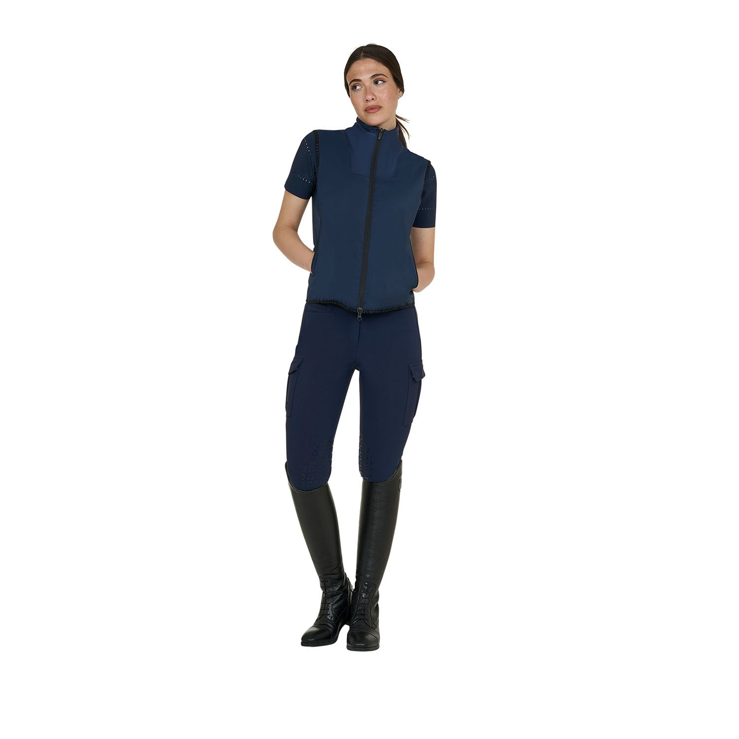 Women's vest Foldable line