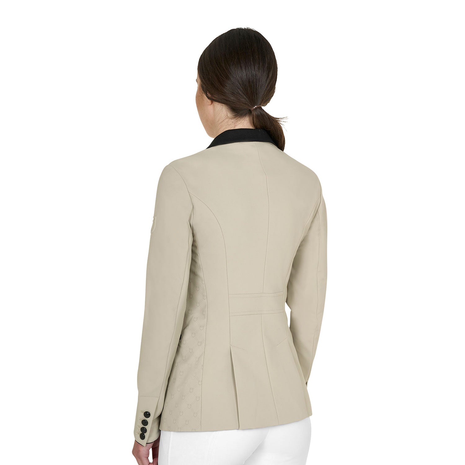 Women's Monogram competition jacket with three buttons