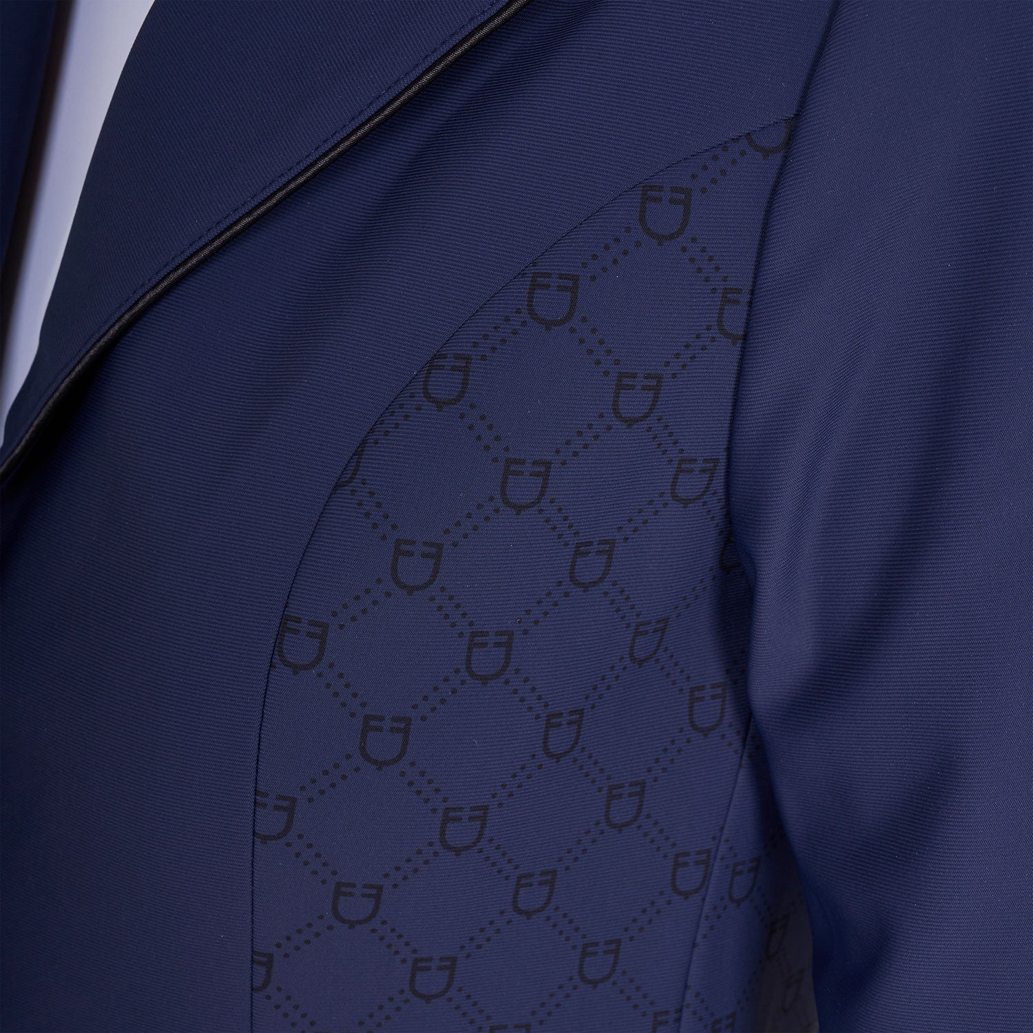 Women's Monogram competition jacket with three buttons