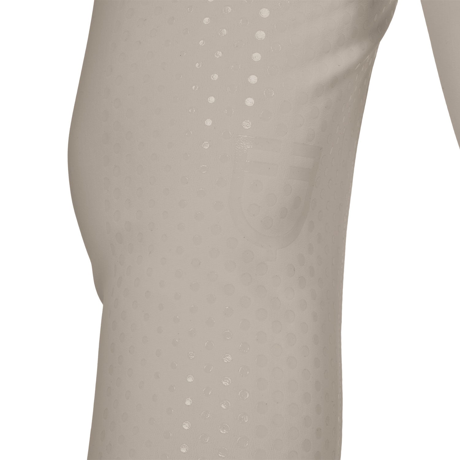 Women's high-waisted full-grip breeches with rhinestone logo