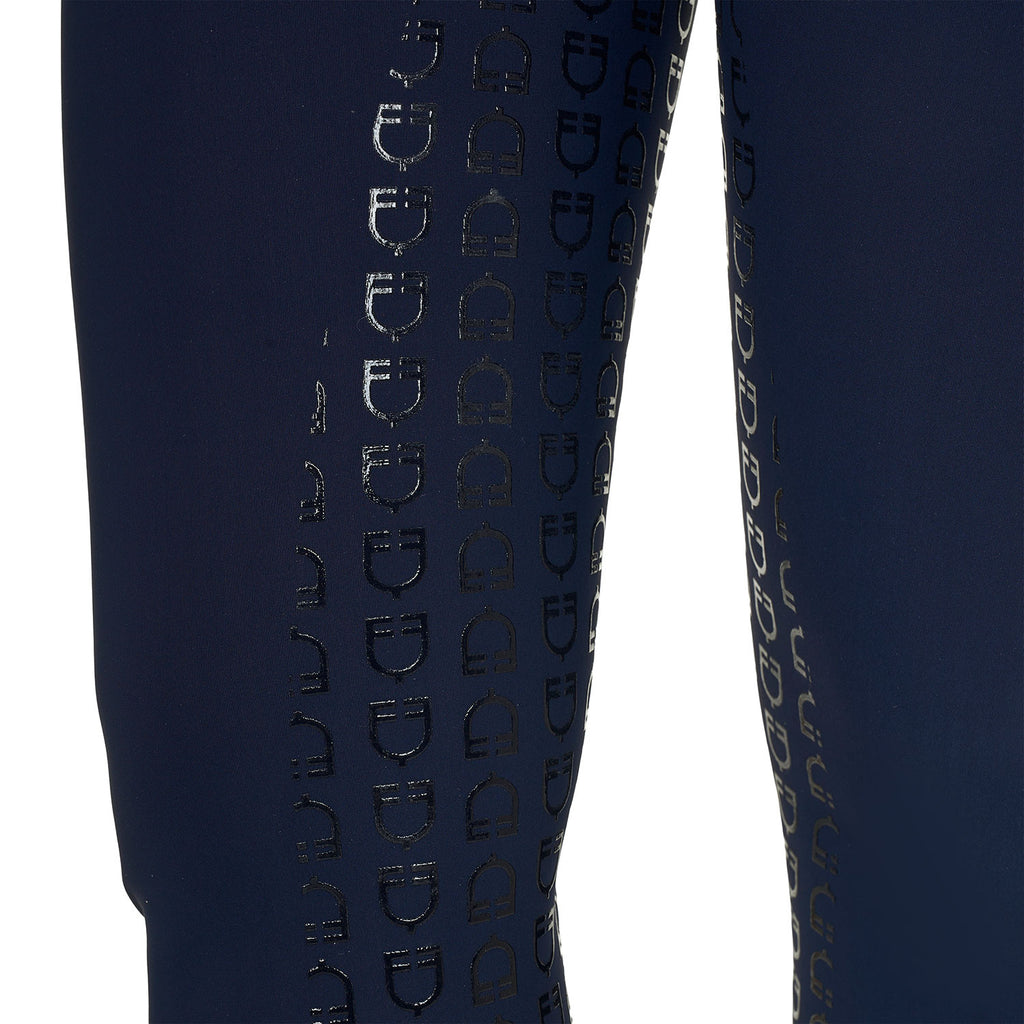 Equestro SS26 High Waist Full Grip Breeches - Navy