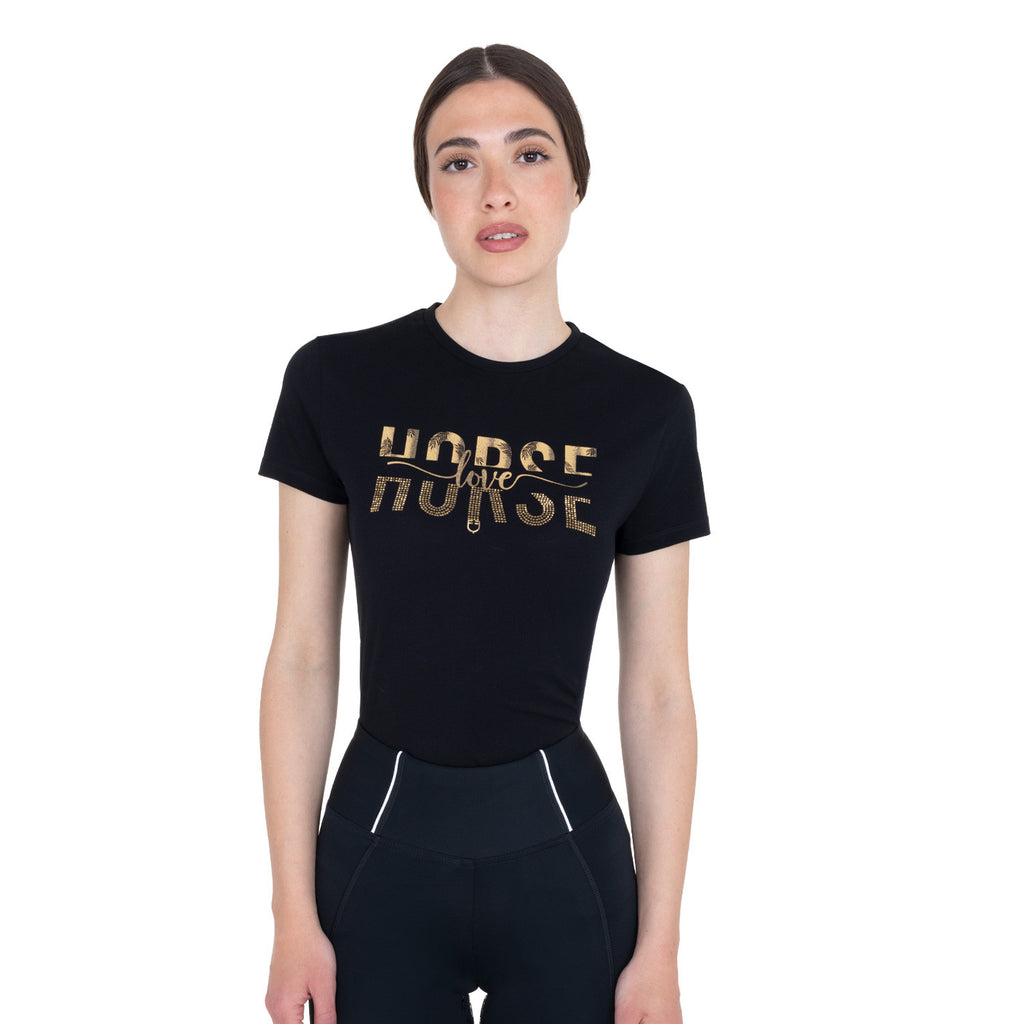 Women's Horse Love cotton T-shirt