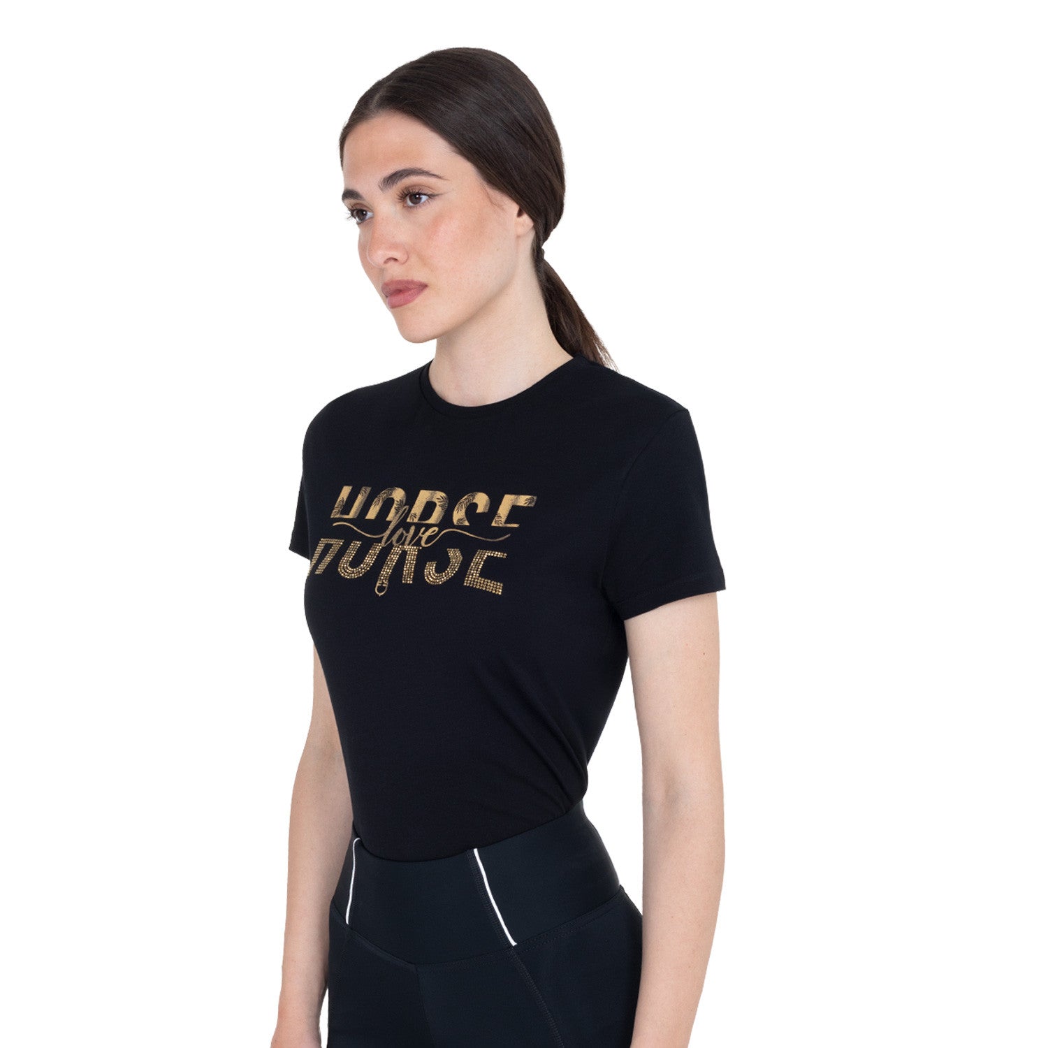 Women's Horse Love cotton T-shirt