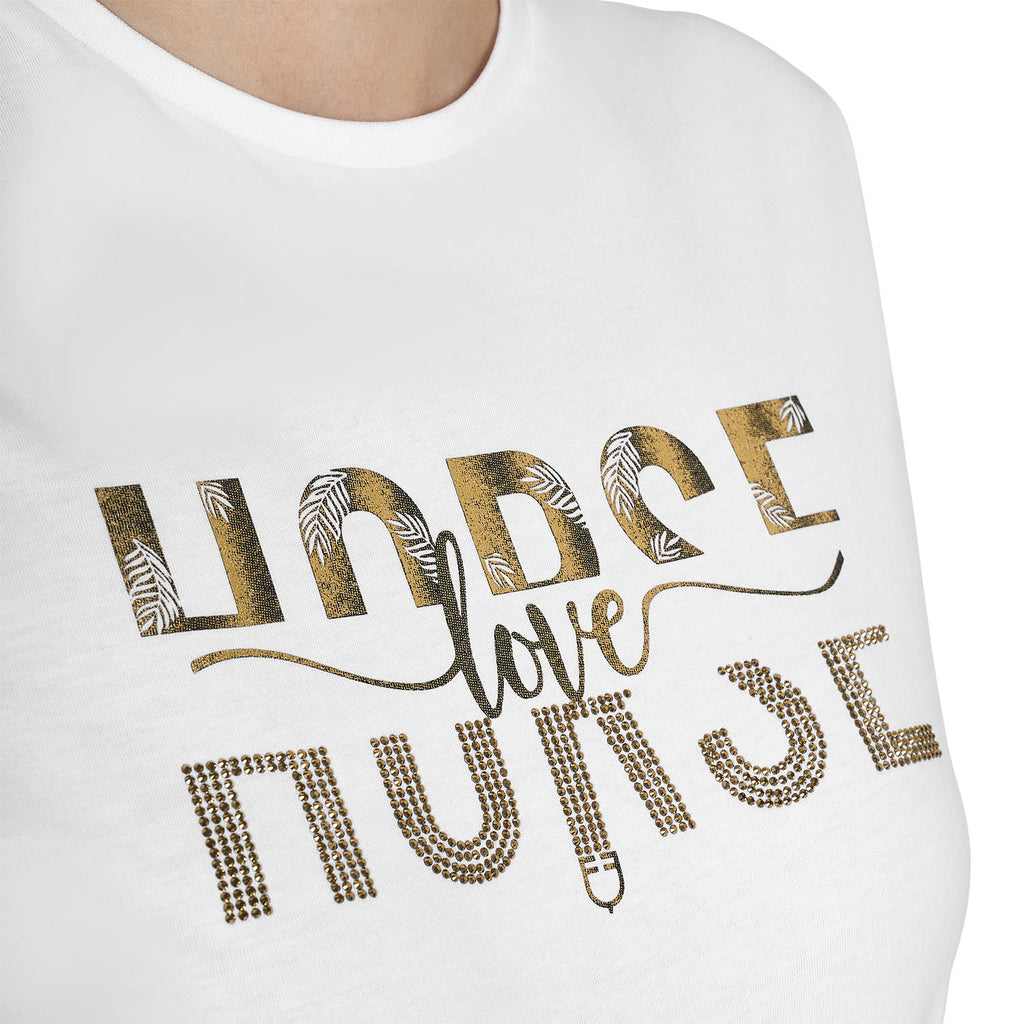 Women's Horse Love cotton T-shirt