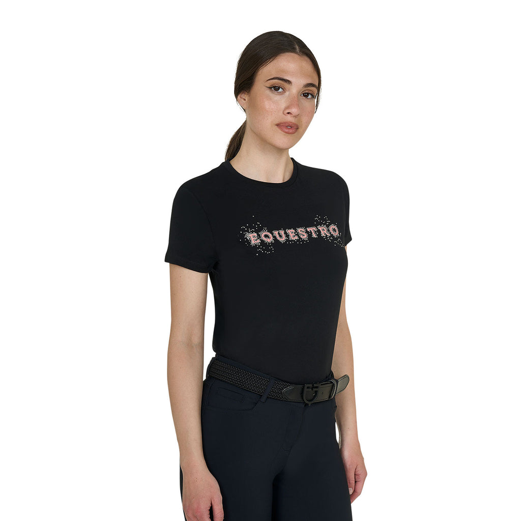 Women's Strass cotton T-shirt