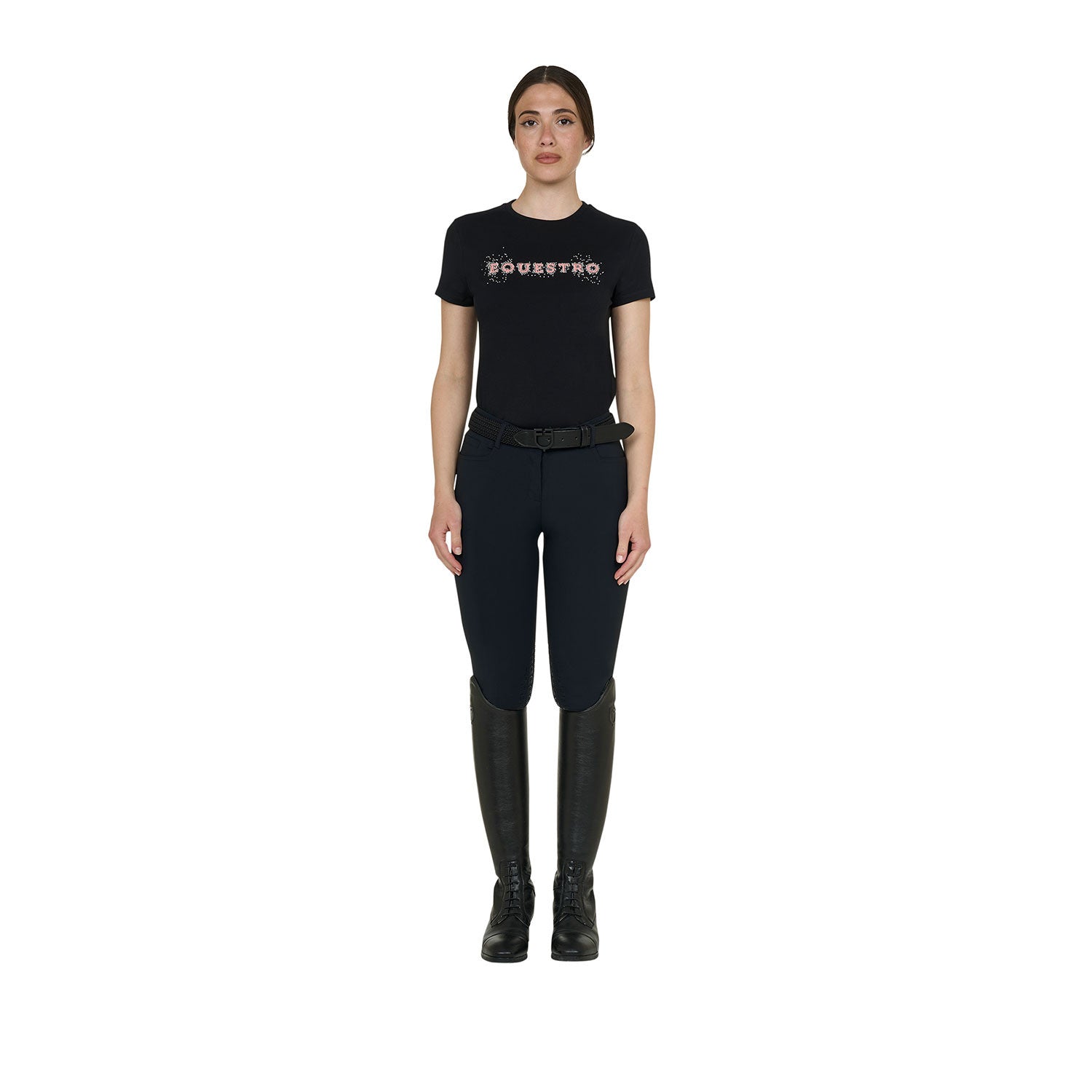 Women's Strass cotton T-shirt