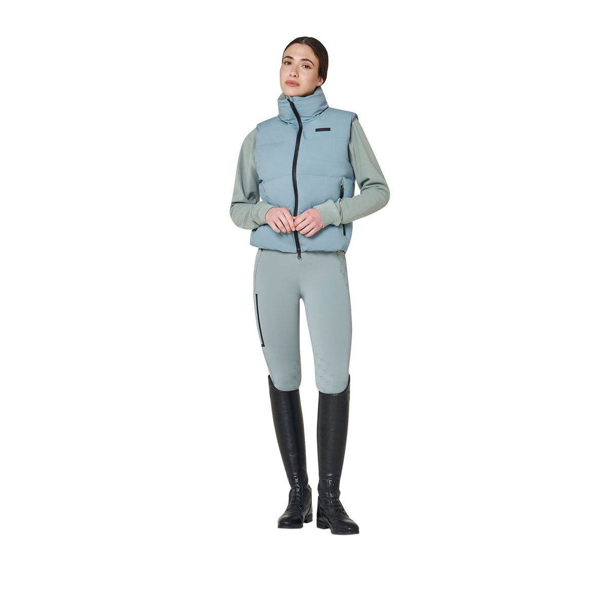 Equestro Women's Quilted Down Vest AW26