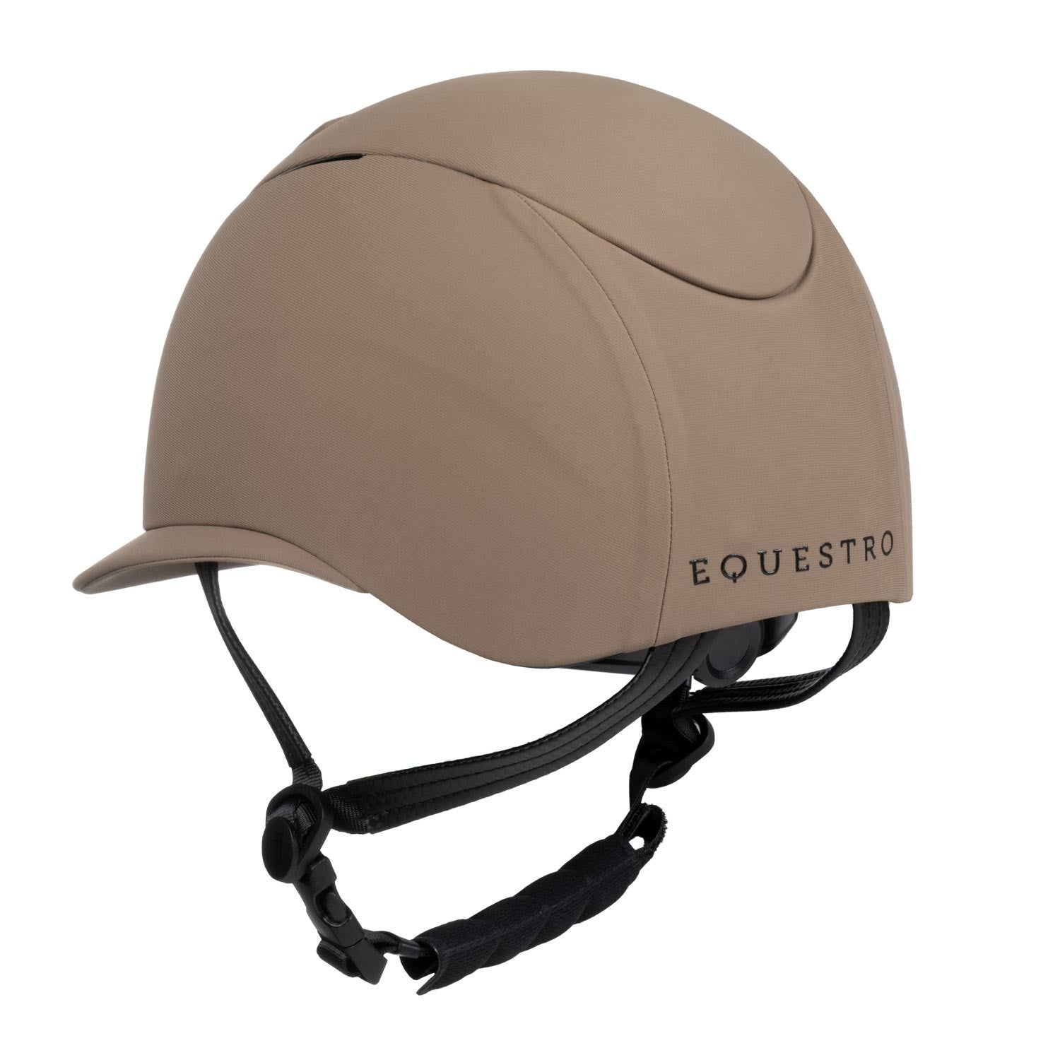 Women's helmet with wide visor and embossed logo homologation EN 1384-2023