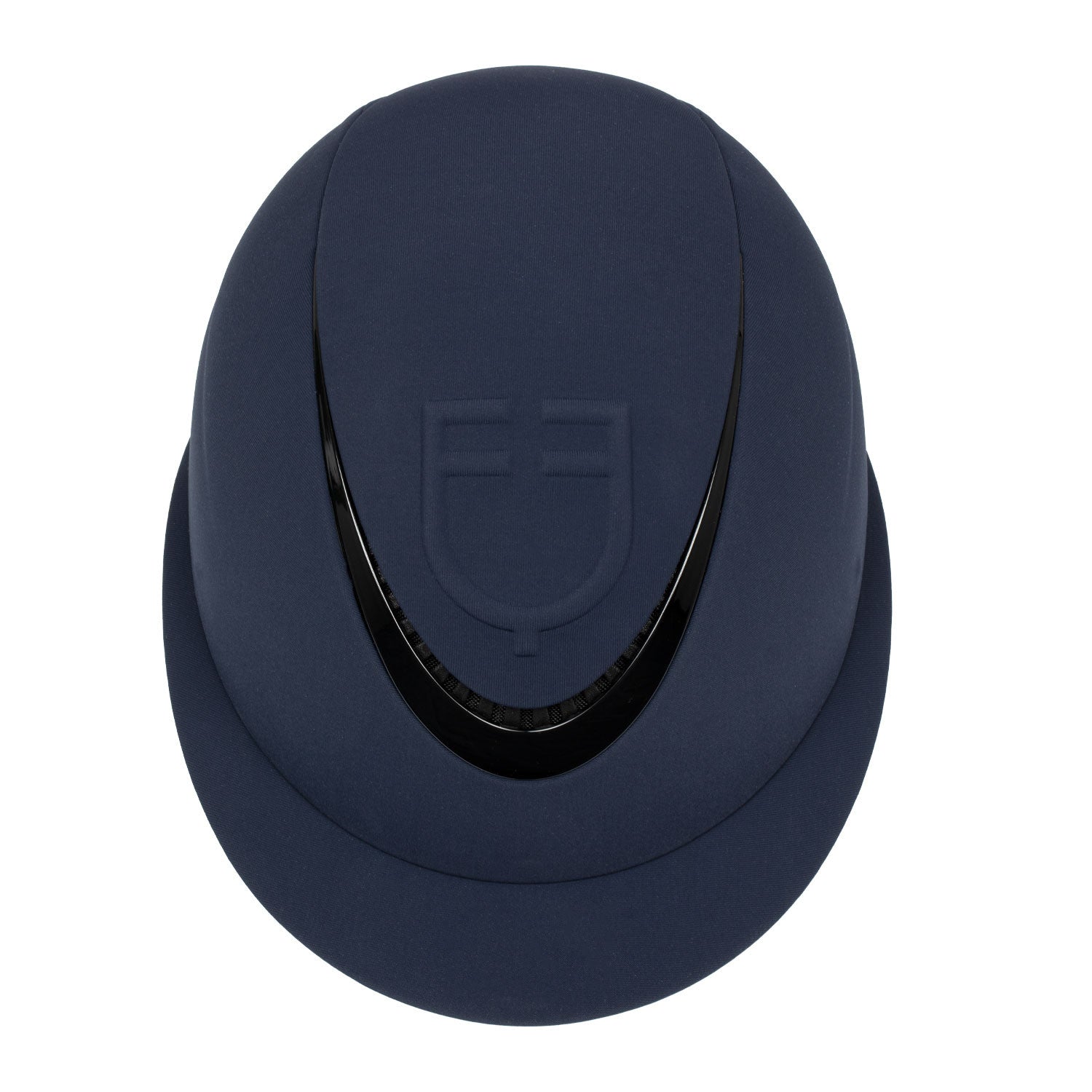 Women's helmet with wide visor and embossed logo homologation EN 1384-2023