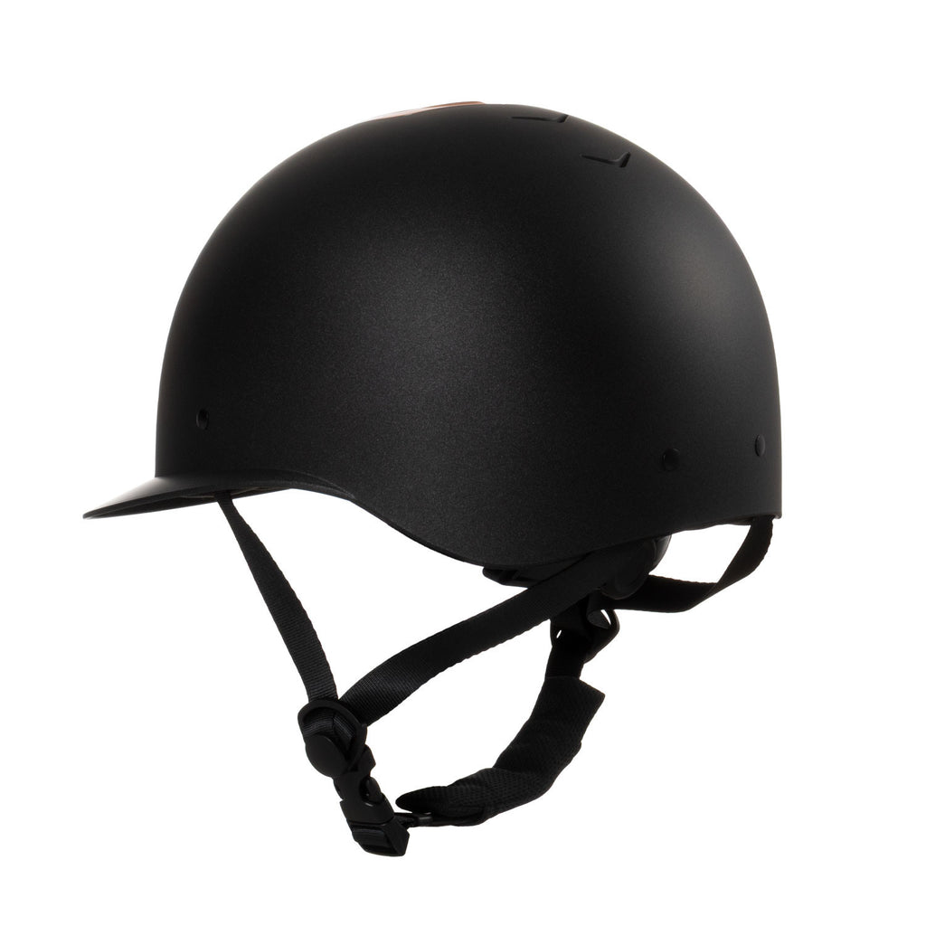 Women's wide visor helmet homologation EN 1384-2023