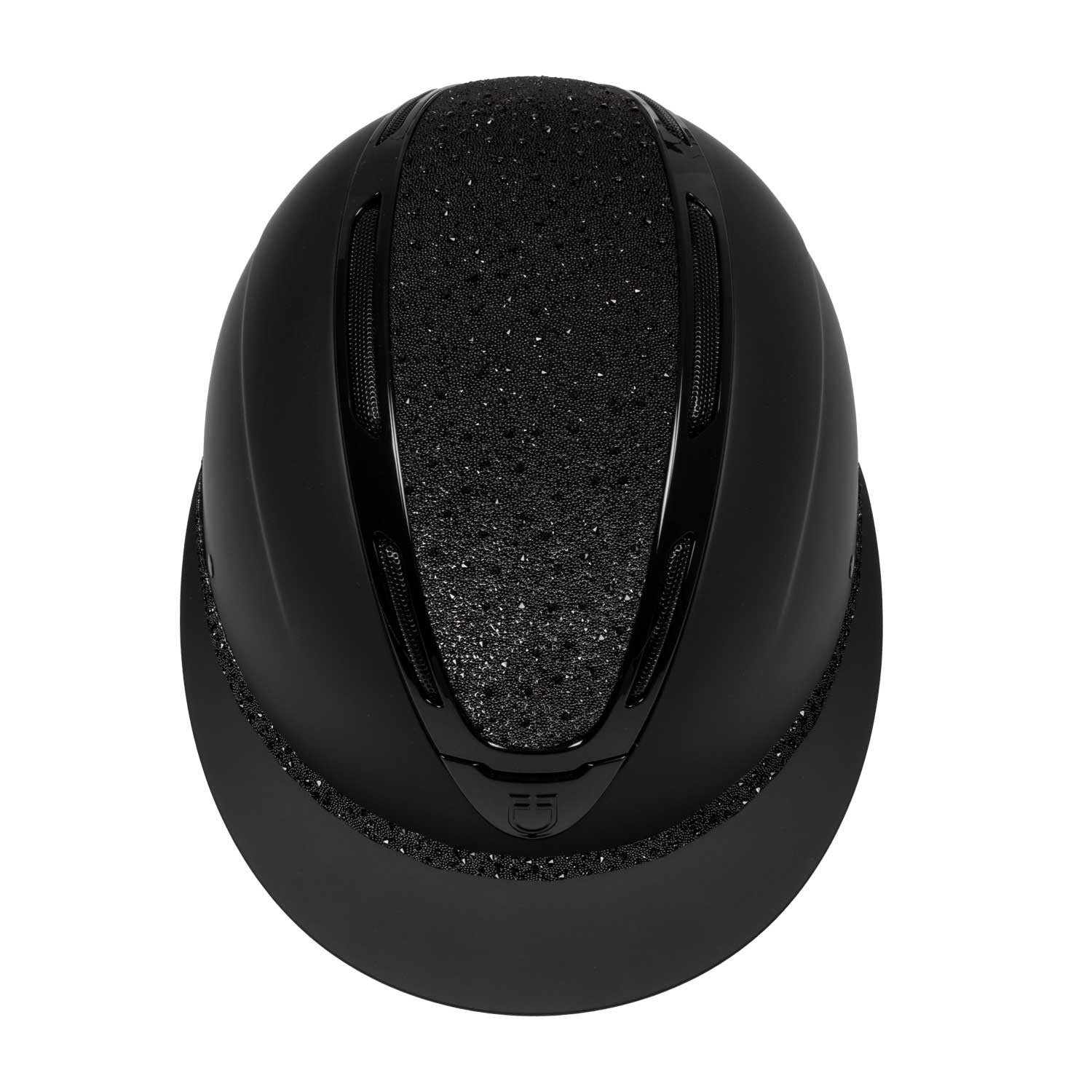Women's Apocalypse helmet matte shell and rhinestones homologation EN 1384-2023