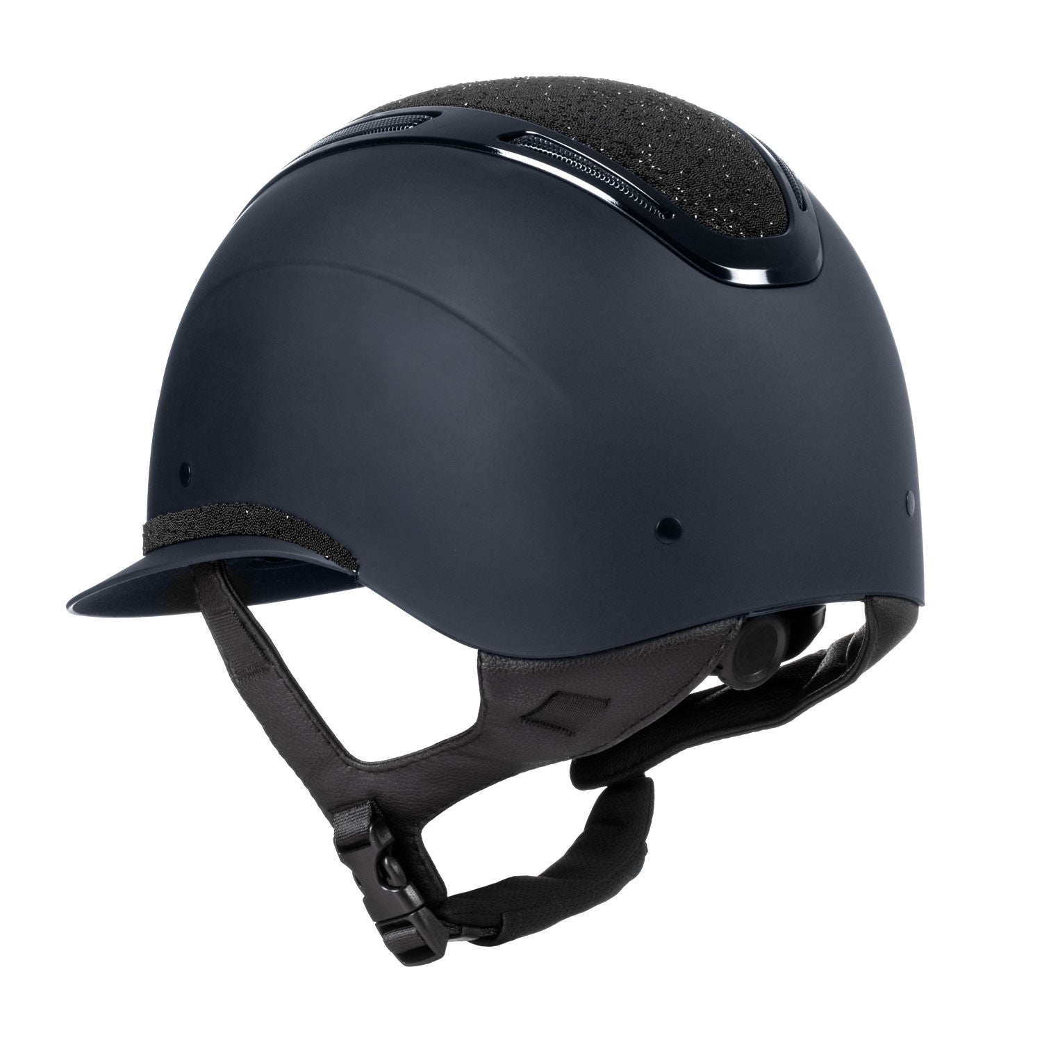 Women's Apocalypse helmet matte shell and rhinestones homologation EN 1384-2023