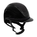 Women's Apocalypse helmet glossy shell and rhinestones homologation EN 1384-2023
