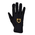 Women's gloves in special elastane fabric with logo