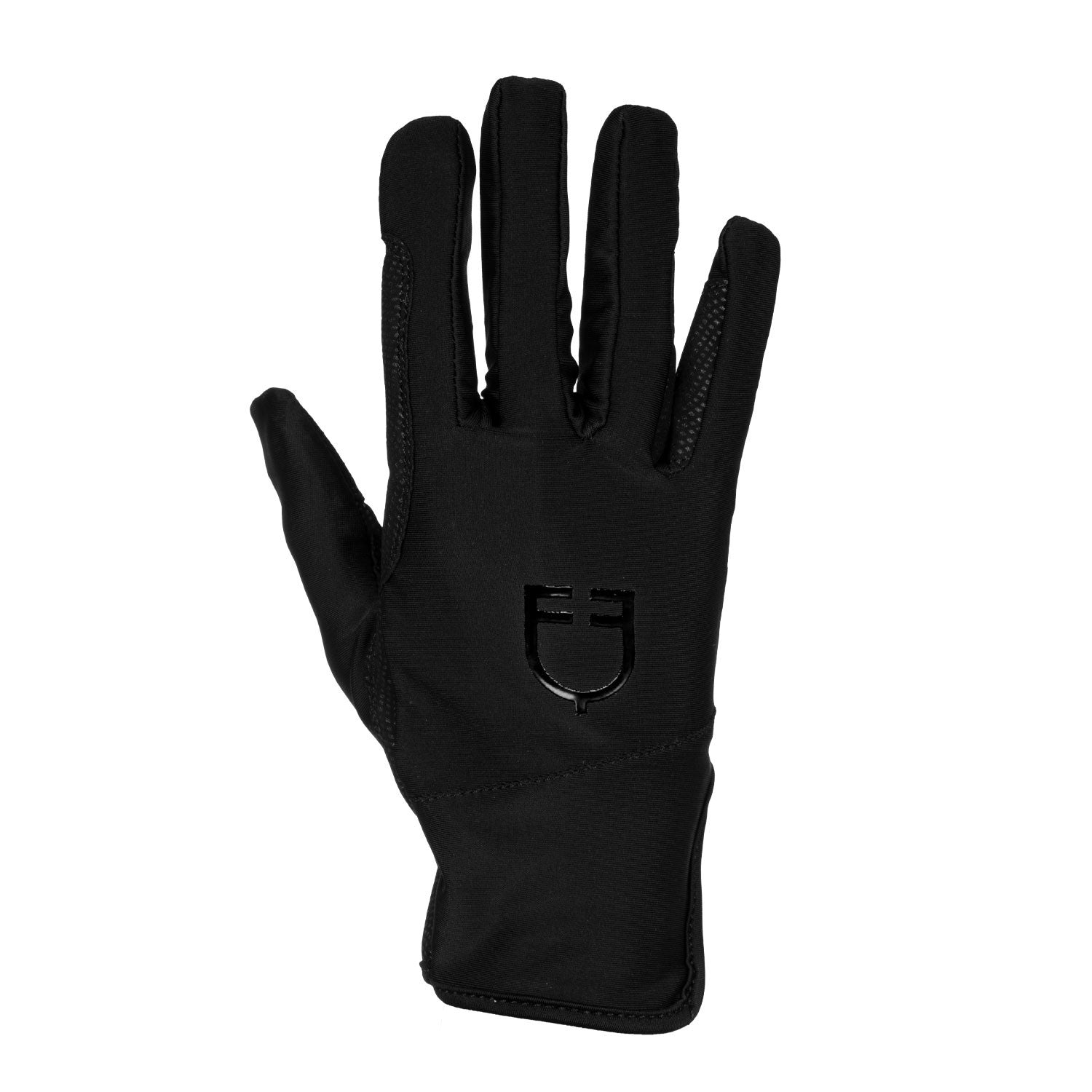 Equestro Women's gloves in special elastane fabric with logo