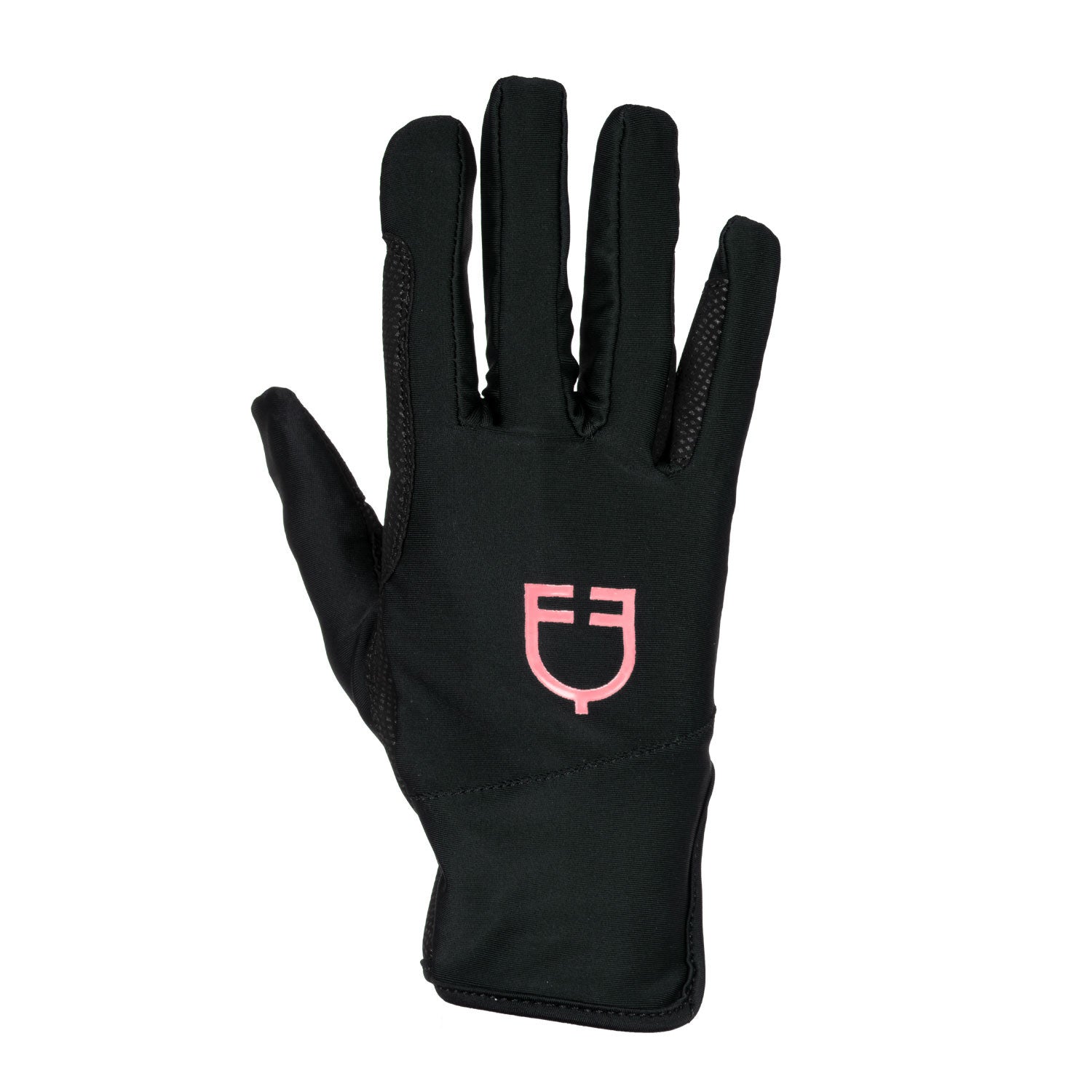 Equestro Women's gloves in special elastane fabric with logo