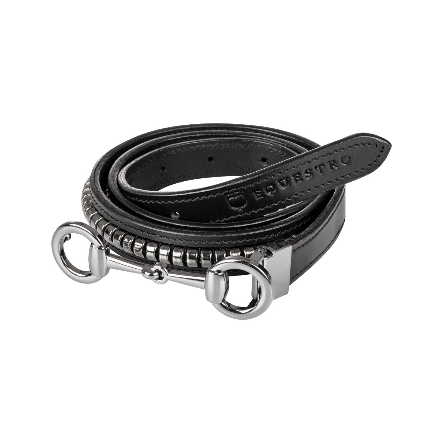 Women's clincher belt snaffle bit buckle