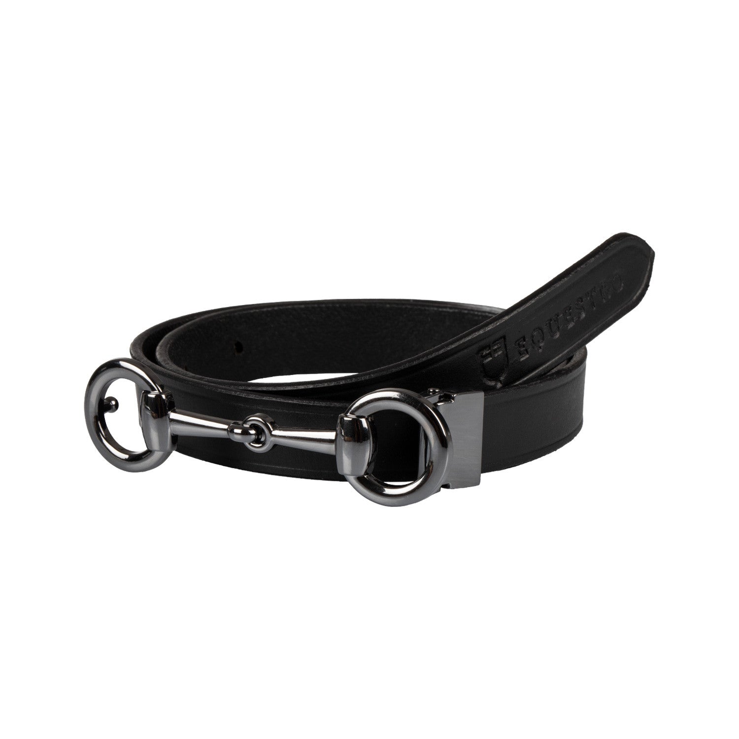 Equestro Women's belt snaffle bit buckle