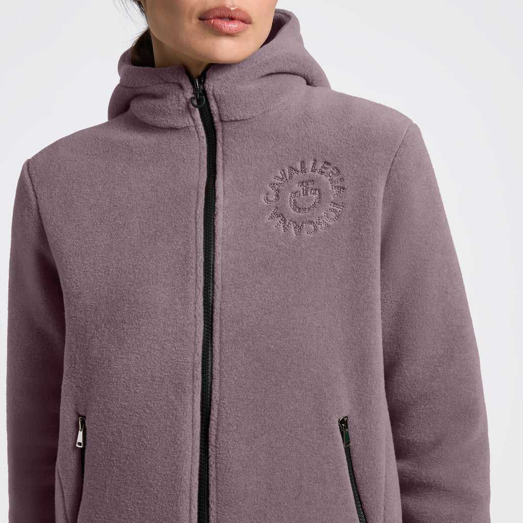 CT AW25 Fleece Zip Hoodie - Grape Shake