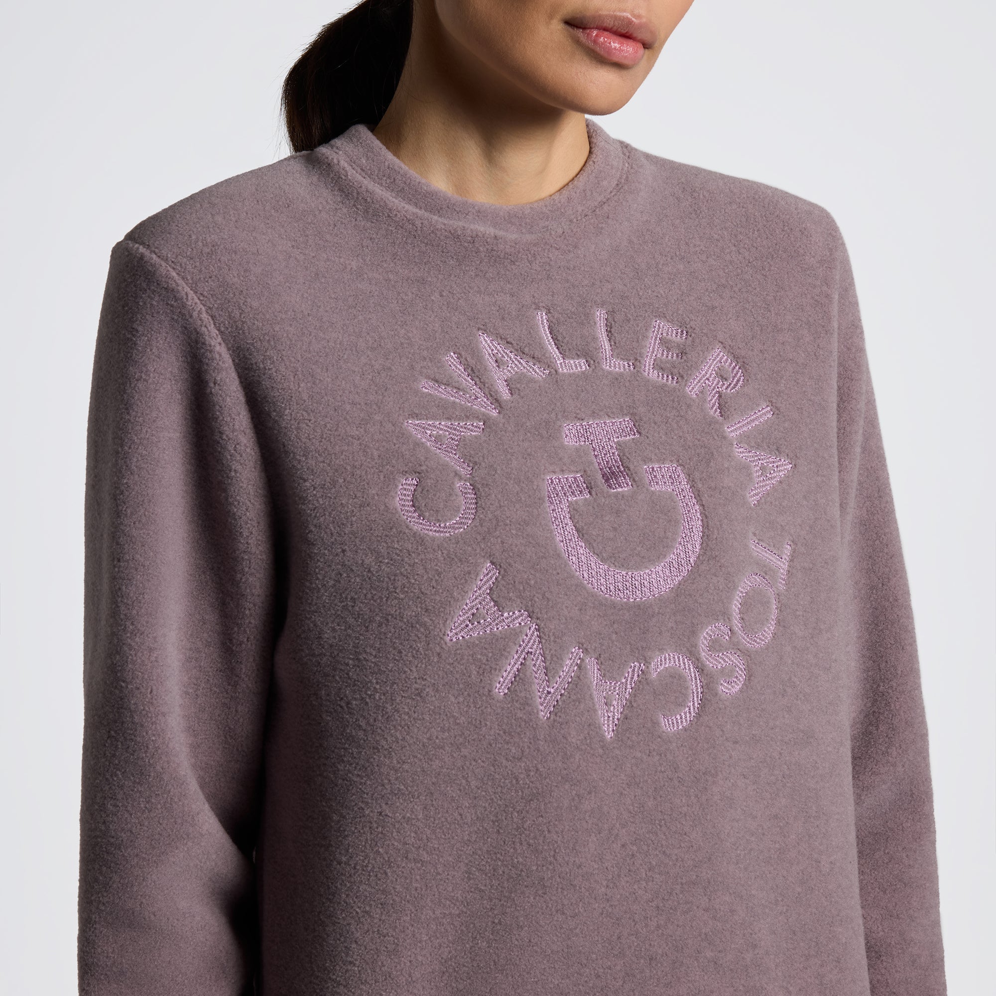 CT AW25 Fleece Crew Neck - Grape Shake