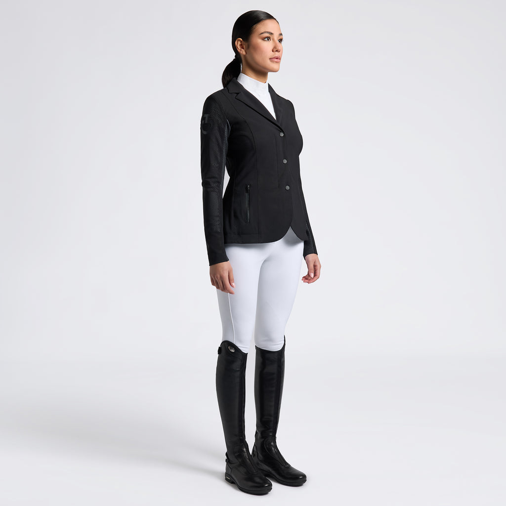 Cavalleria Toscana Revo All over perforated Light Tech Knit Show Jacket - M and L