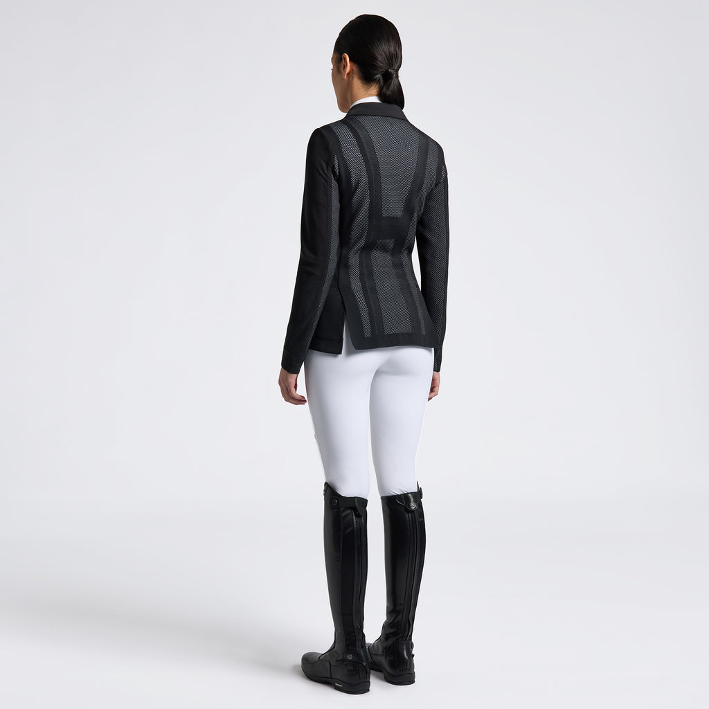 Cavalleria Toscana Revo All over perforated Light Tech Knit Show Jacket - M and L