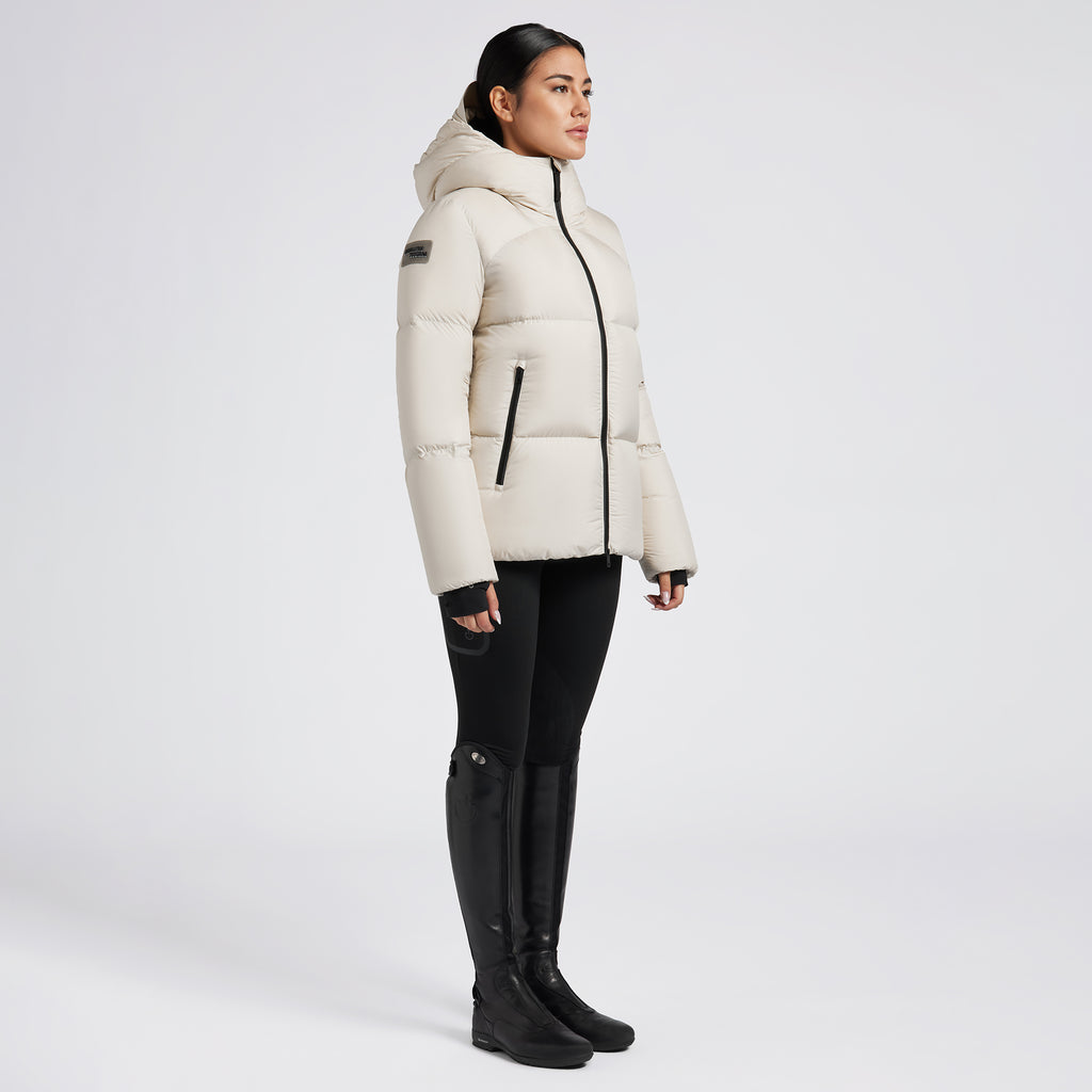 Cavalleria Toscana AW24 Hooded Down Padded Nylon Parka- GID301 - Large