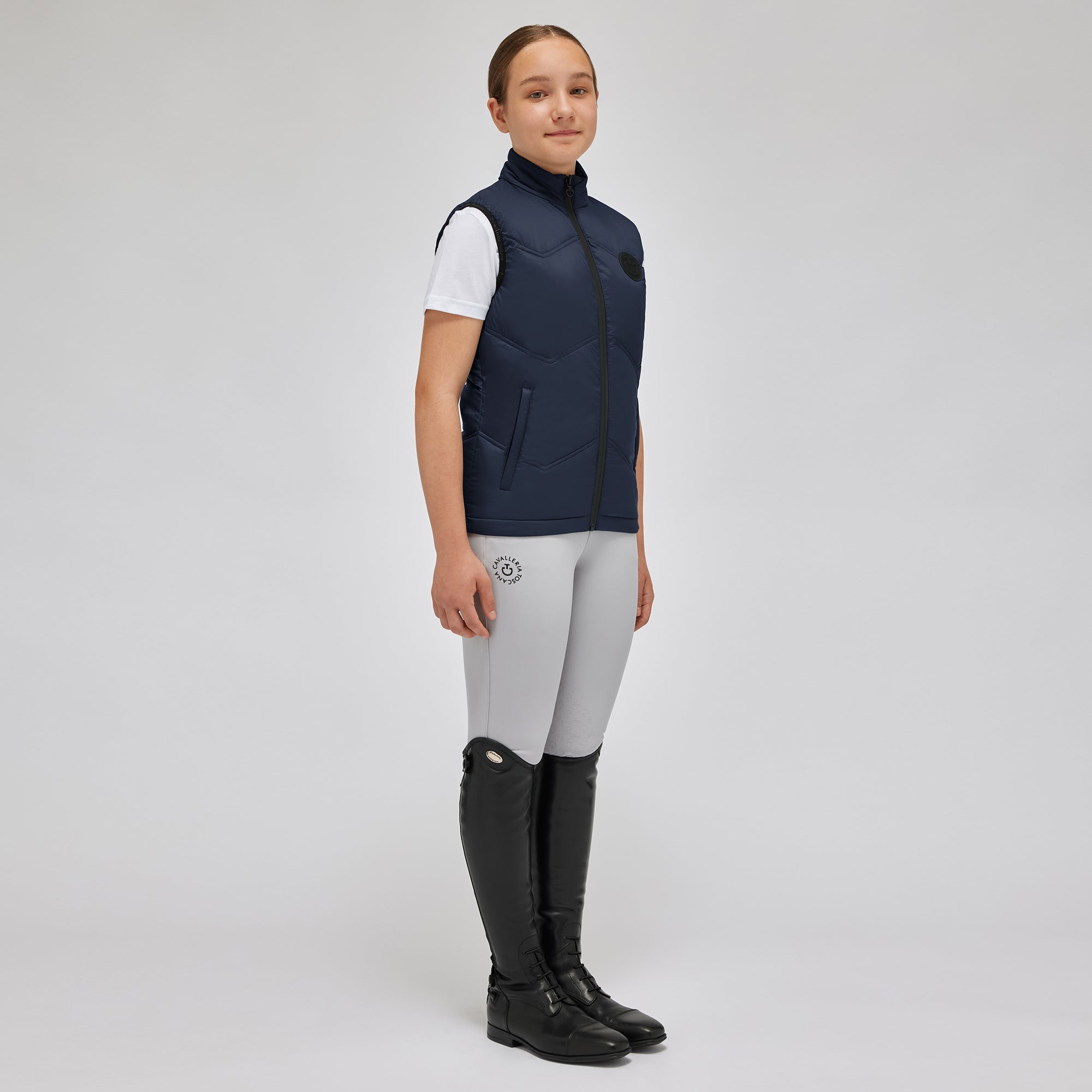 Cavalleria Toscana Girls Puffa Waistcoat