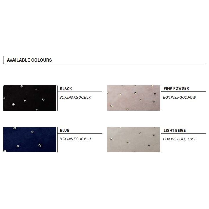 Kep Cromo2 - Goccia Collection - Inserts for front panel
