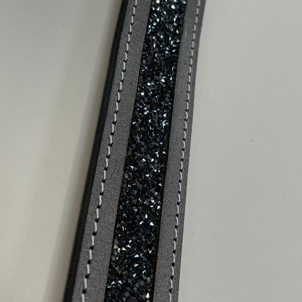 Otto Schumacher Grey fine crystal Belt 95cm- in stock and ready to wear!