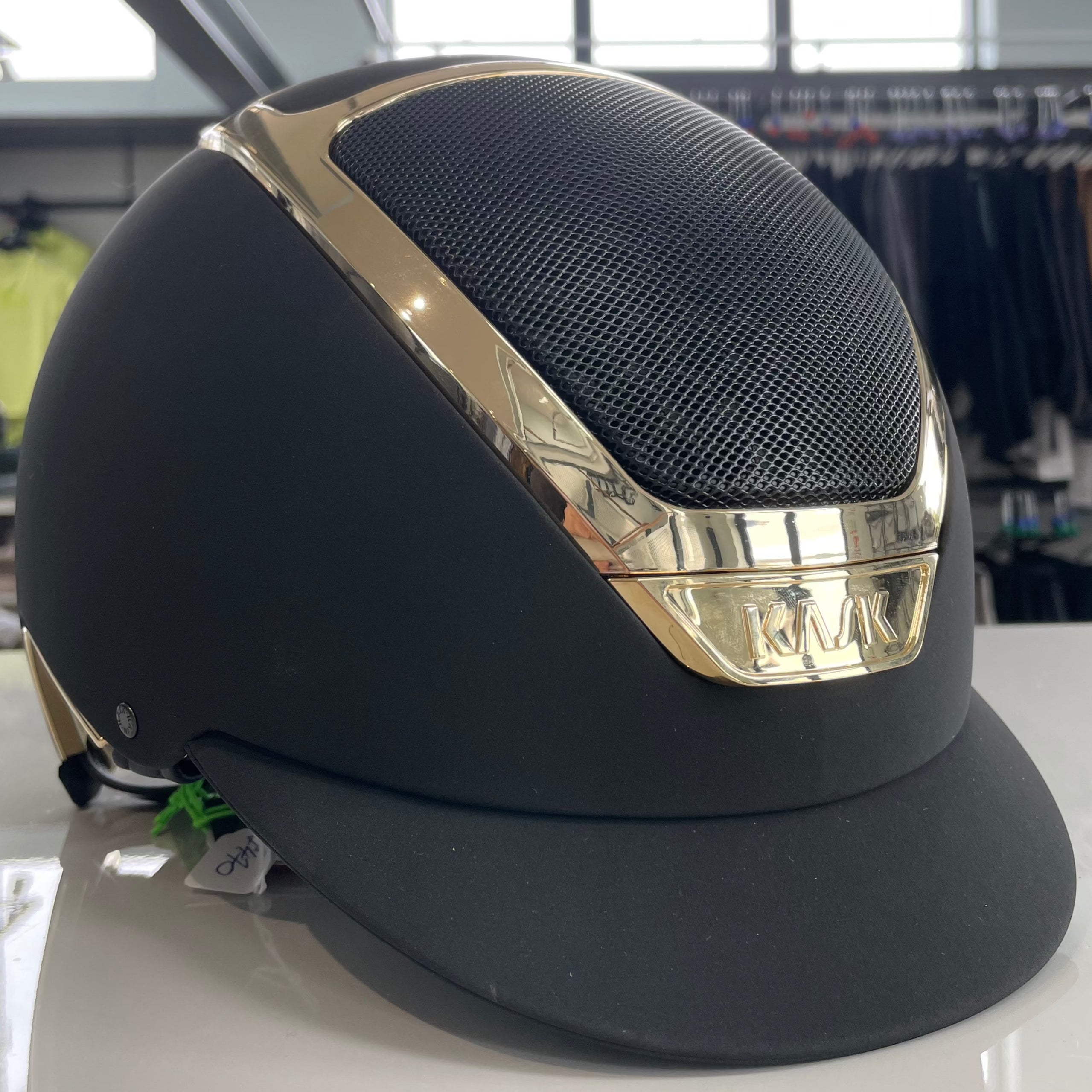 Kask Dogma Chrome Black Gold M- in stock and ready to ship!
