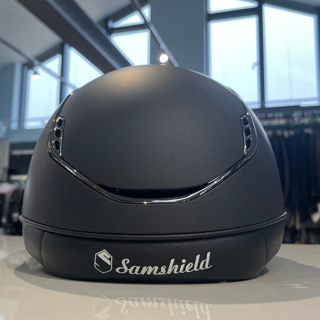 Samshield Miss Shield Black with black 5 front crystals- in stock and ready to ship!