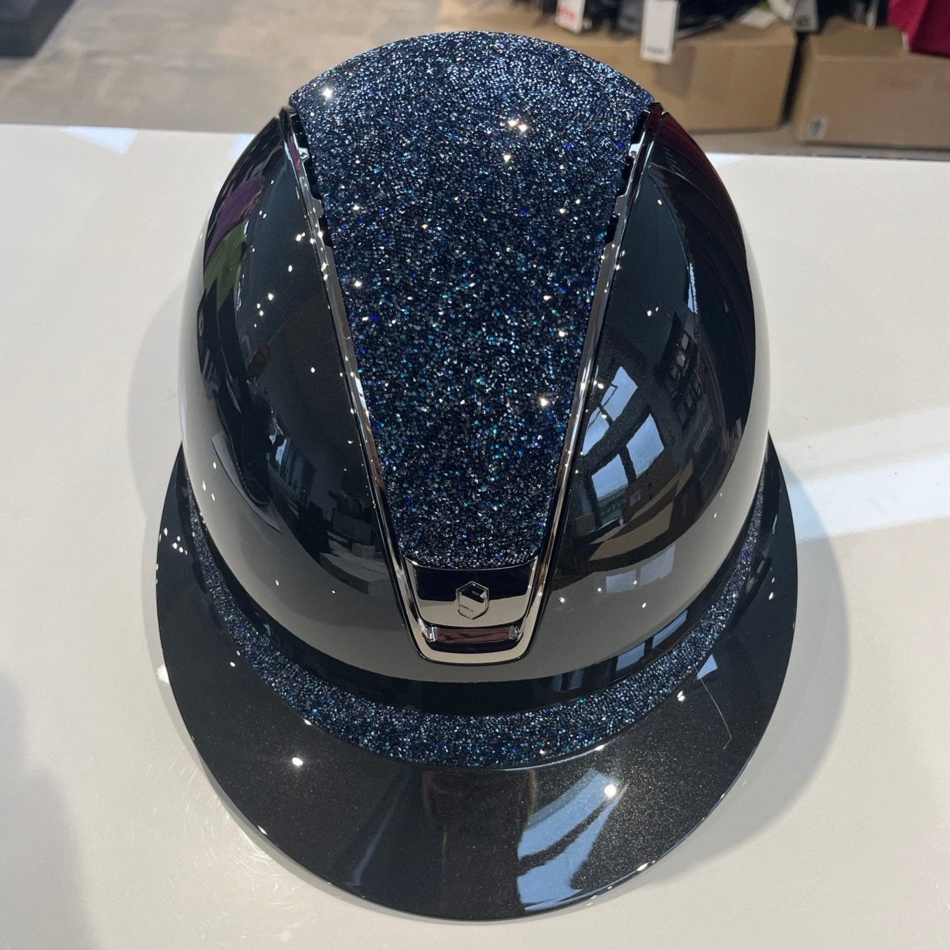 Samshield Miss Shield 2.0 Black Glossy Ultra Fine Rock Cosmic Night Swarovski L - S10