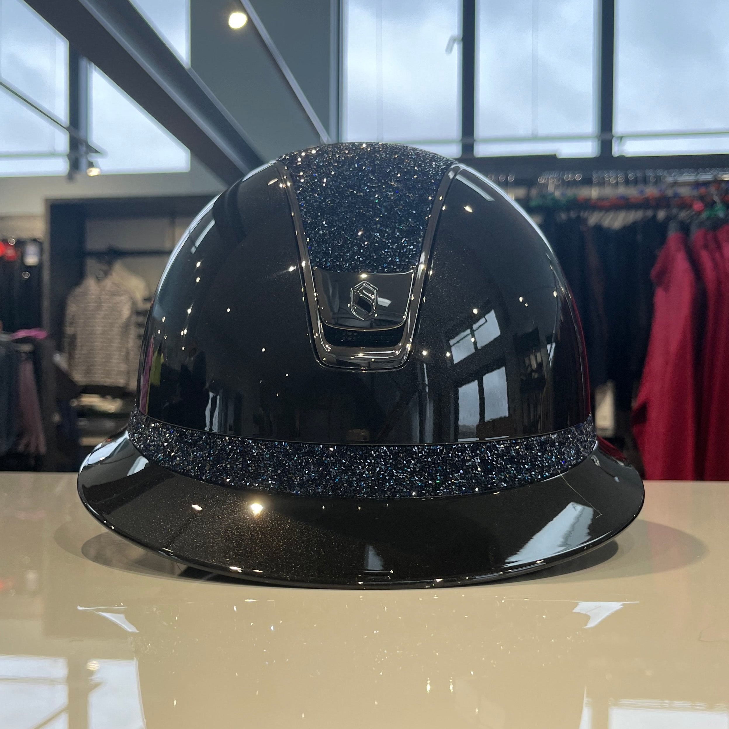 Samshield Miss Shield 2.0 Black Glossy Ultra Fine Rock Cosmic Night Swarovski L - S10