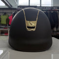 Samshield Shadowmatt 2.0 Brown with gold chrome- S