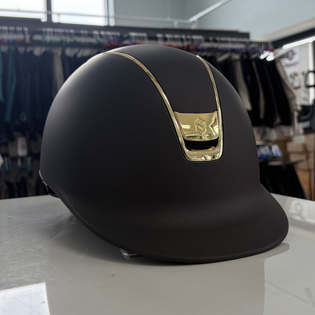 Samshield Shadowmatt 2.0 Brown with gold chrome- S