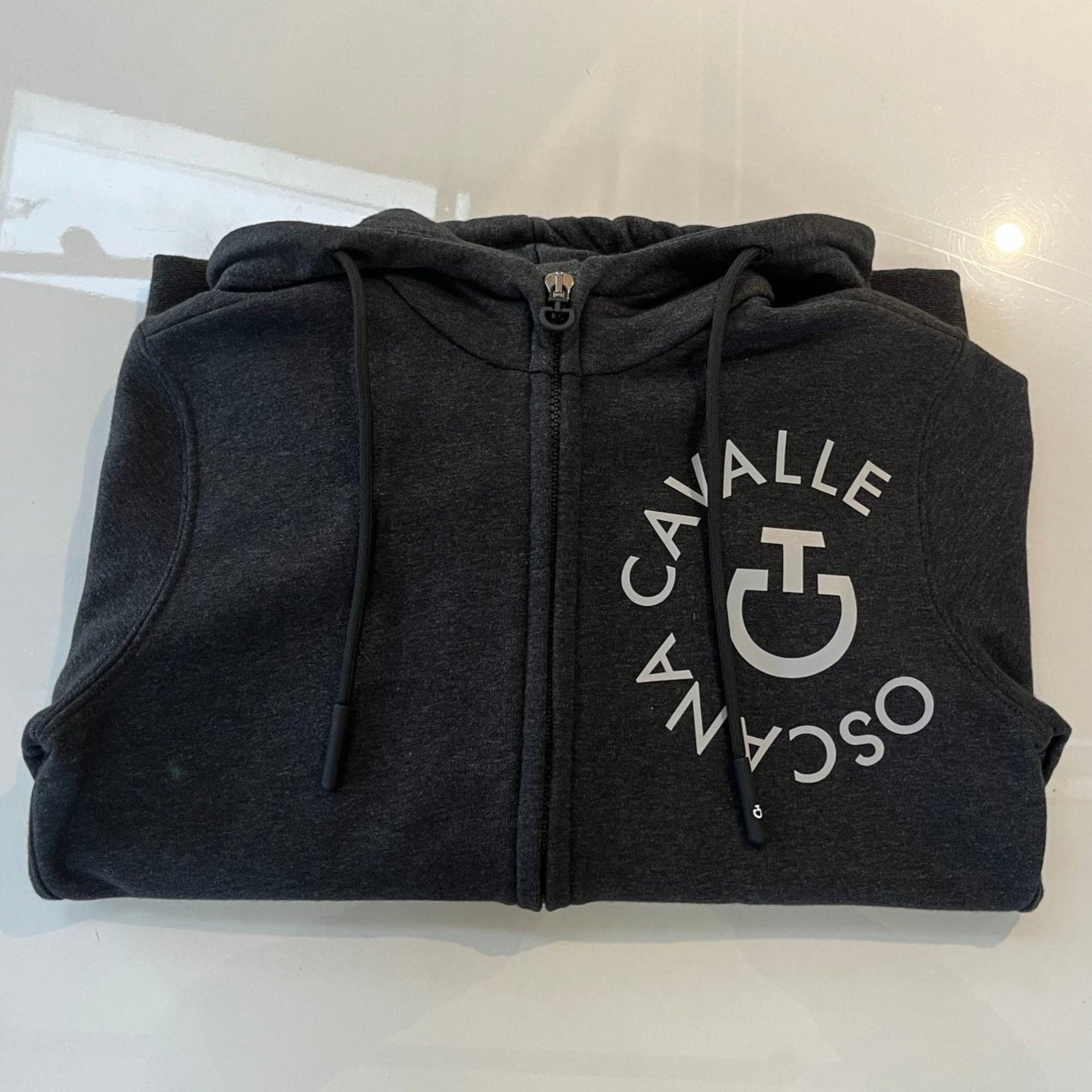 Cavalleria Toscana Kids Hoodie Black- age 12 FEO013