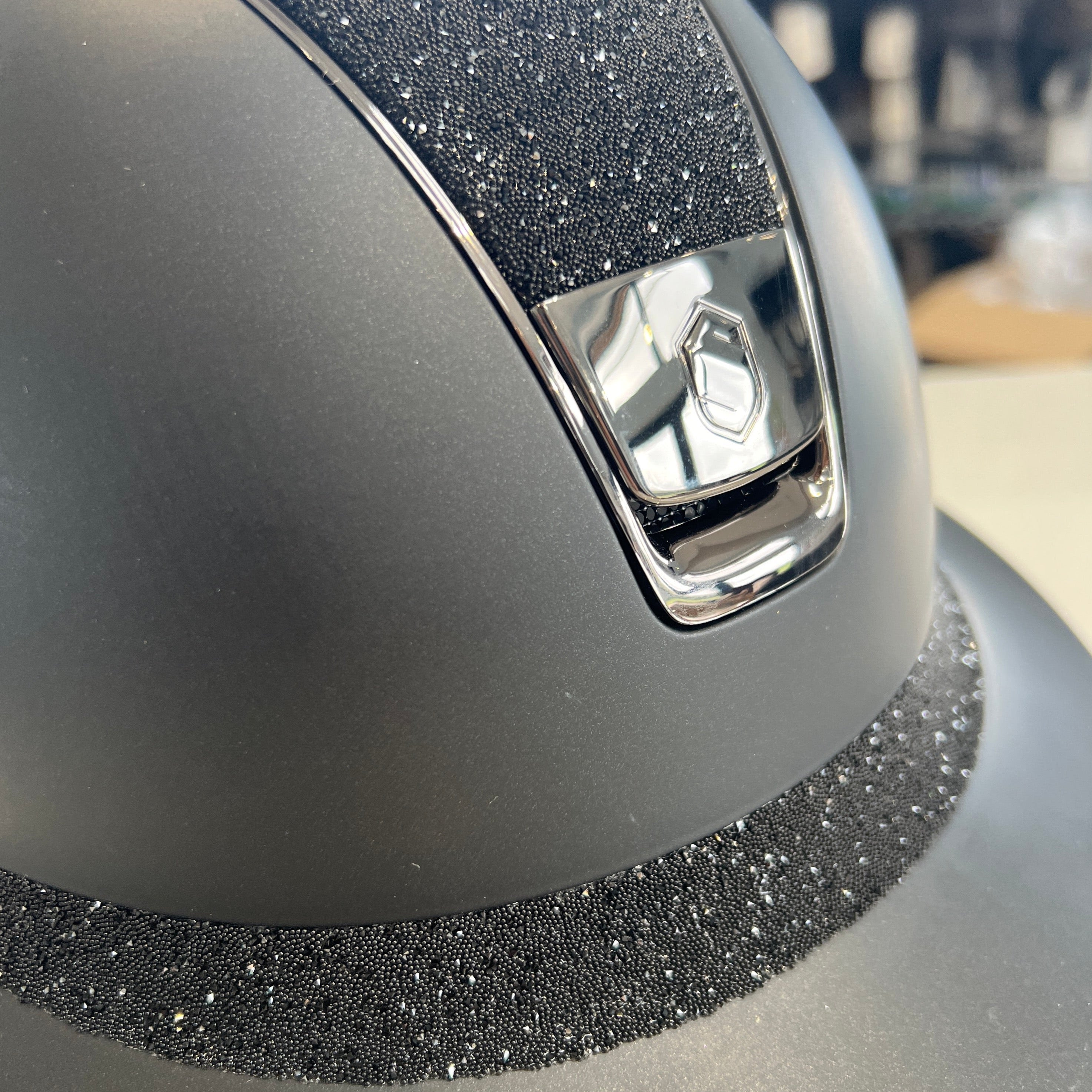 Samshield MissShield 1.0 Black Crystal and Frontal Trim - in stock and ready to ship!