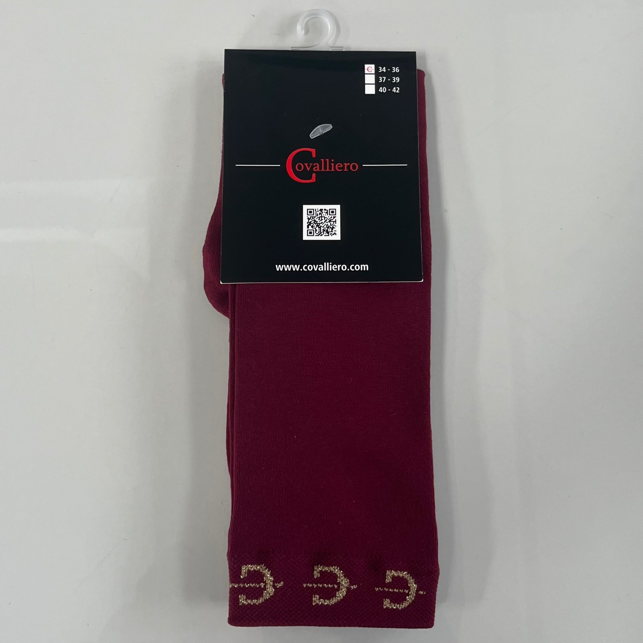 Covalliero Competition Socks - only XS left- Merlot