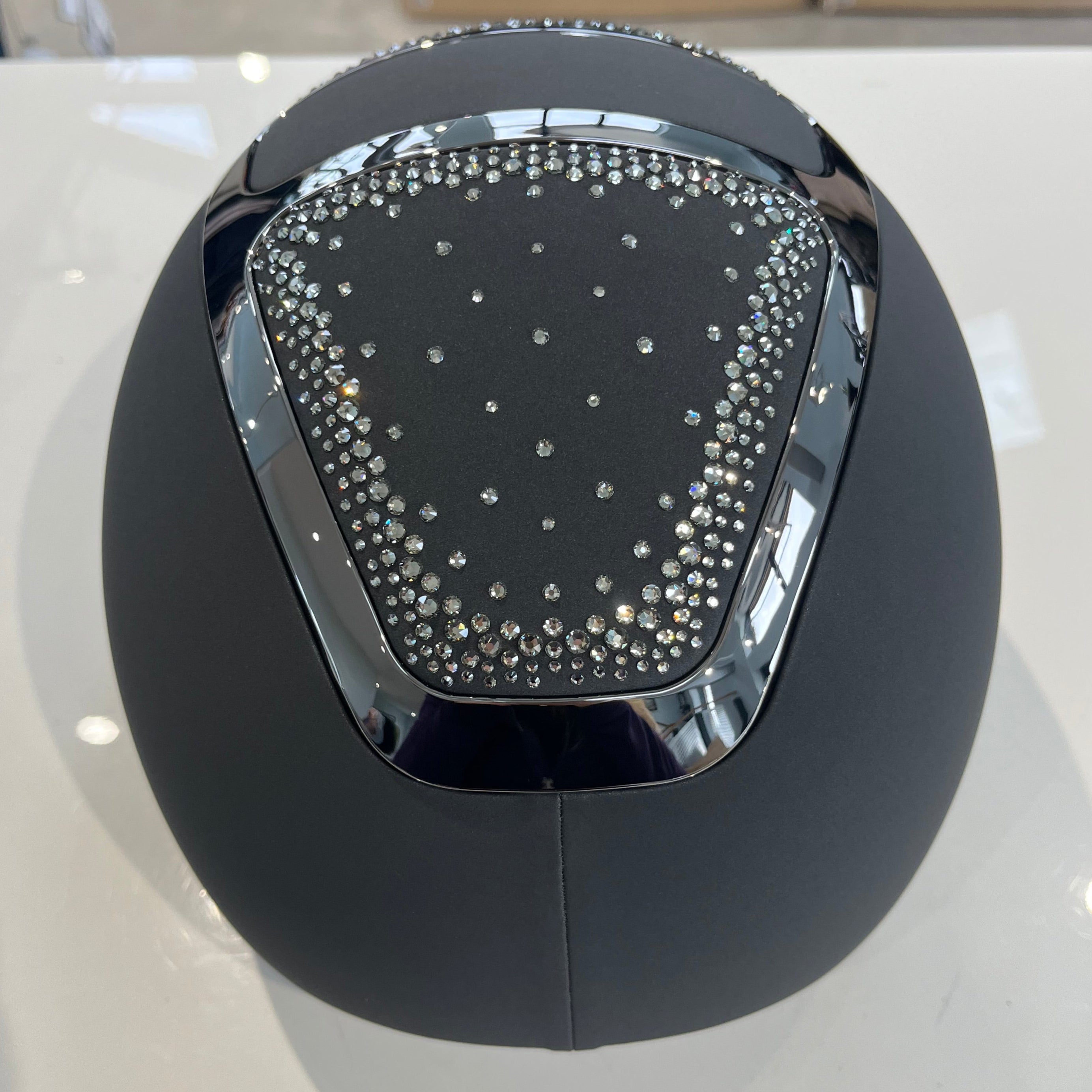 Kask Star Lady Chrome Black - In-Out Diamond M- KA4