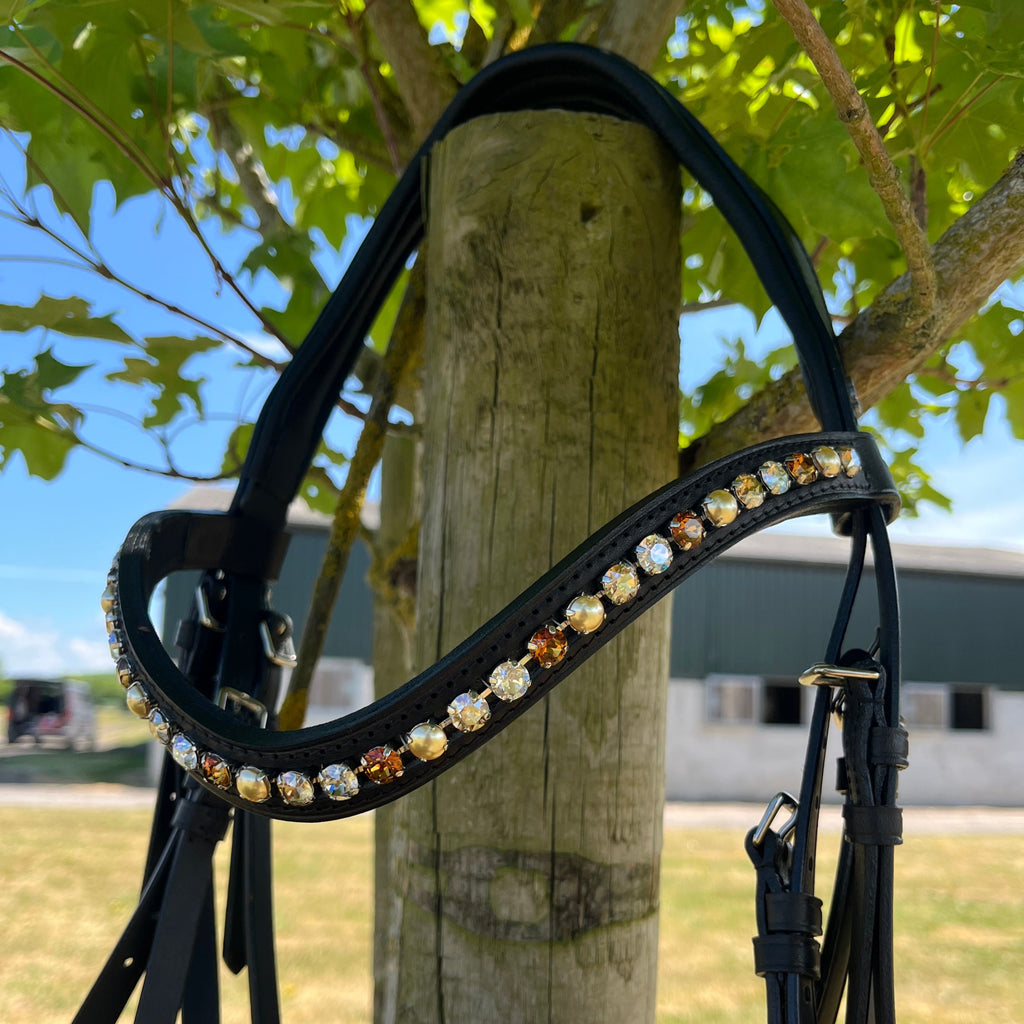 Otto Schumacher Elegant Snaffle Bridle K5 - In stock and ready to ship - Full