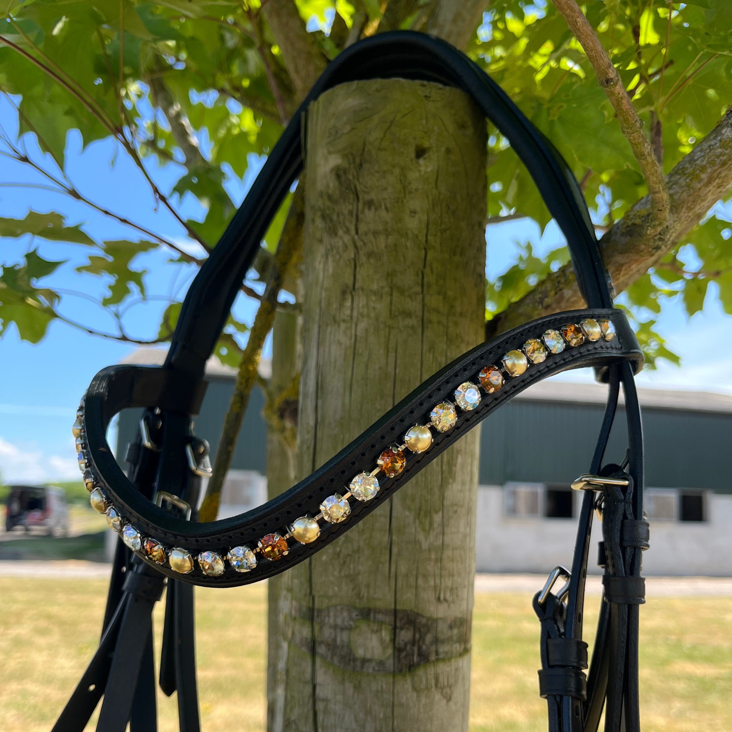 Otto Schumacher Elegant Snaffle Bridle K5 - In stock and ready to ship - Full