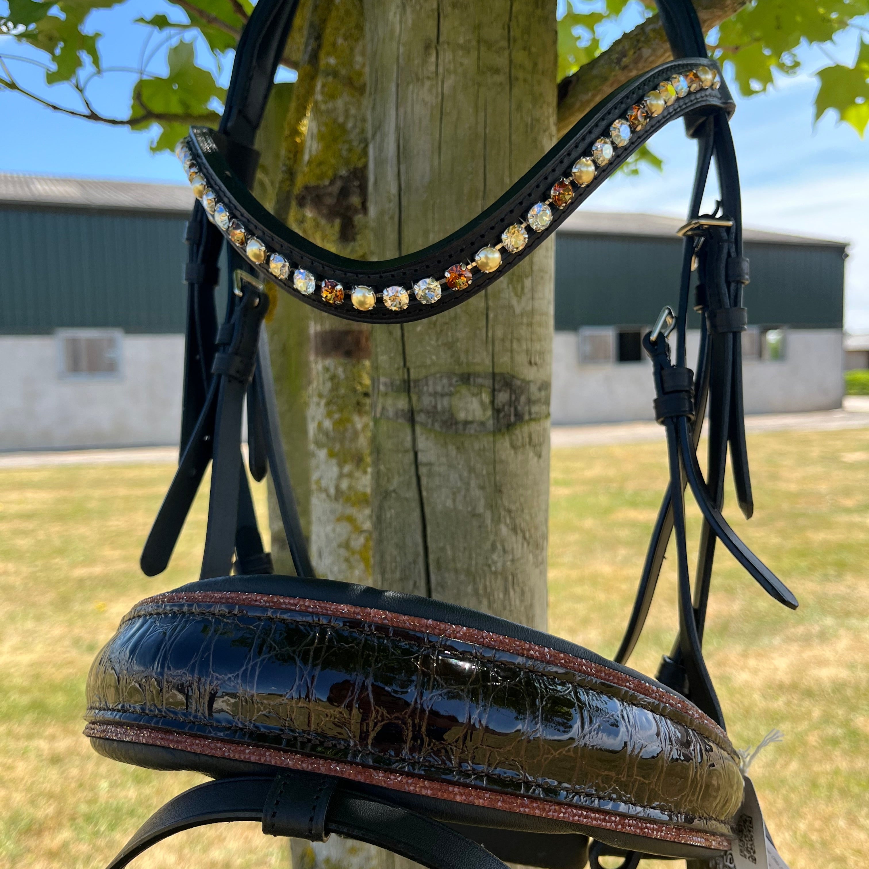 Otto Schumacher Elegant Snaffle Bridle K5 - In stock and ready to ship - Full