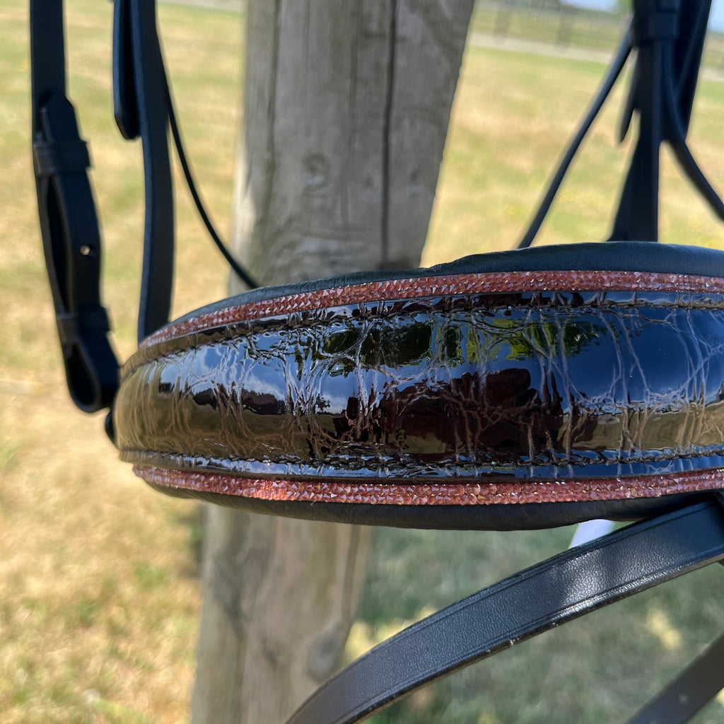 Otto Schumacher Elegant Snaffle Bridle K5 - In stock and ready to ship - Full